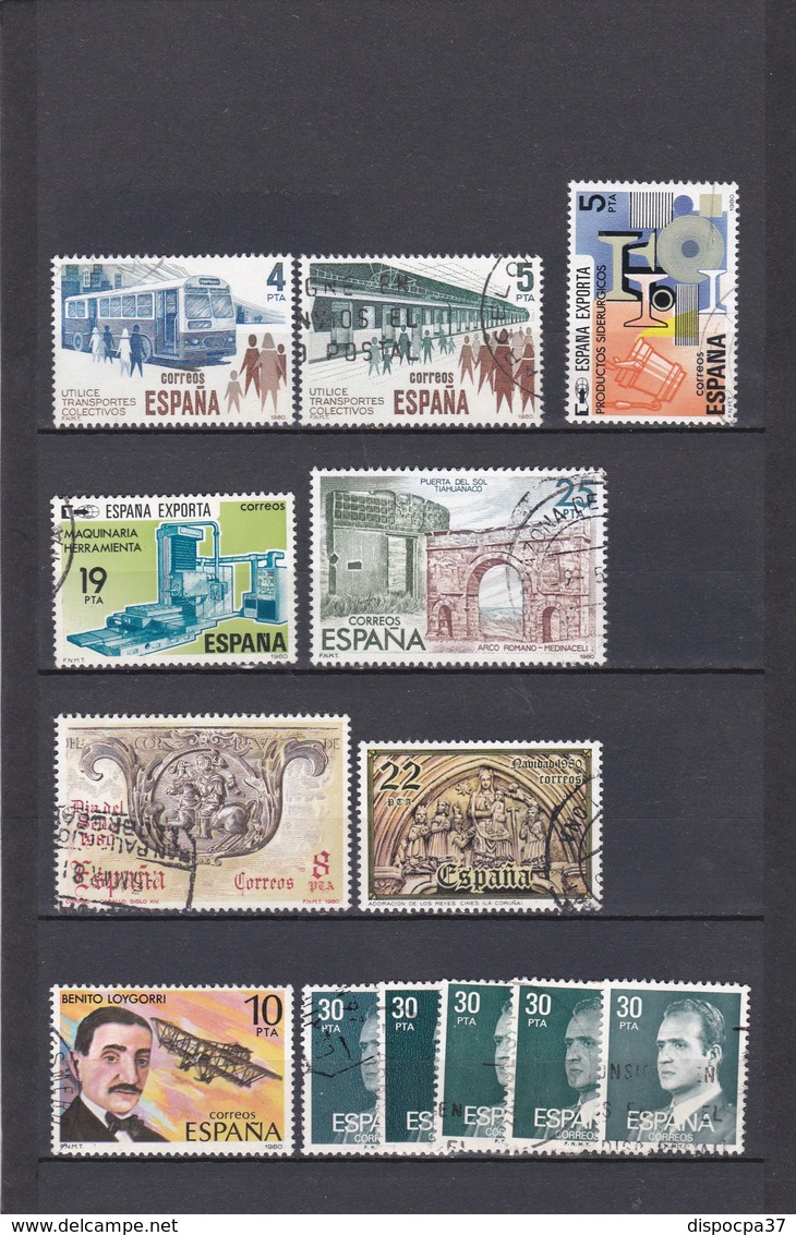 TIMBRES  ESPAGNE Oblitérés Idéal Oblitérations Et Nuances - Lots & Kiloware (max. 999 Stück)