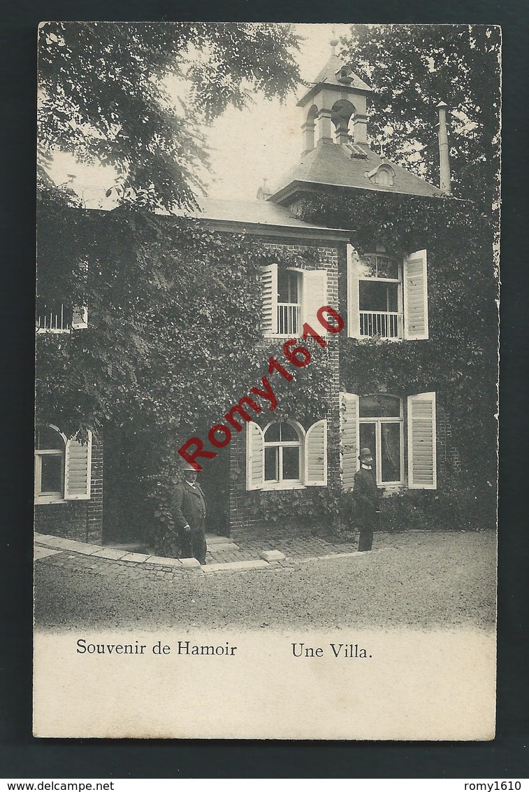 Souvenir De Hamoir - Une Villa. Carte Animée - Hamoir