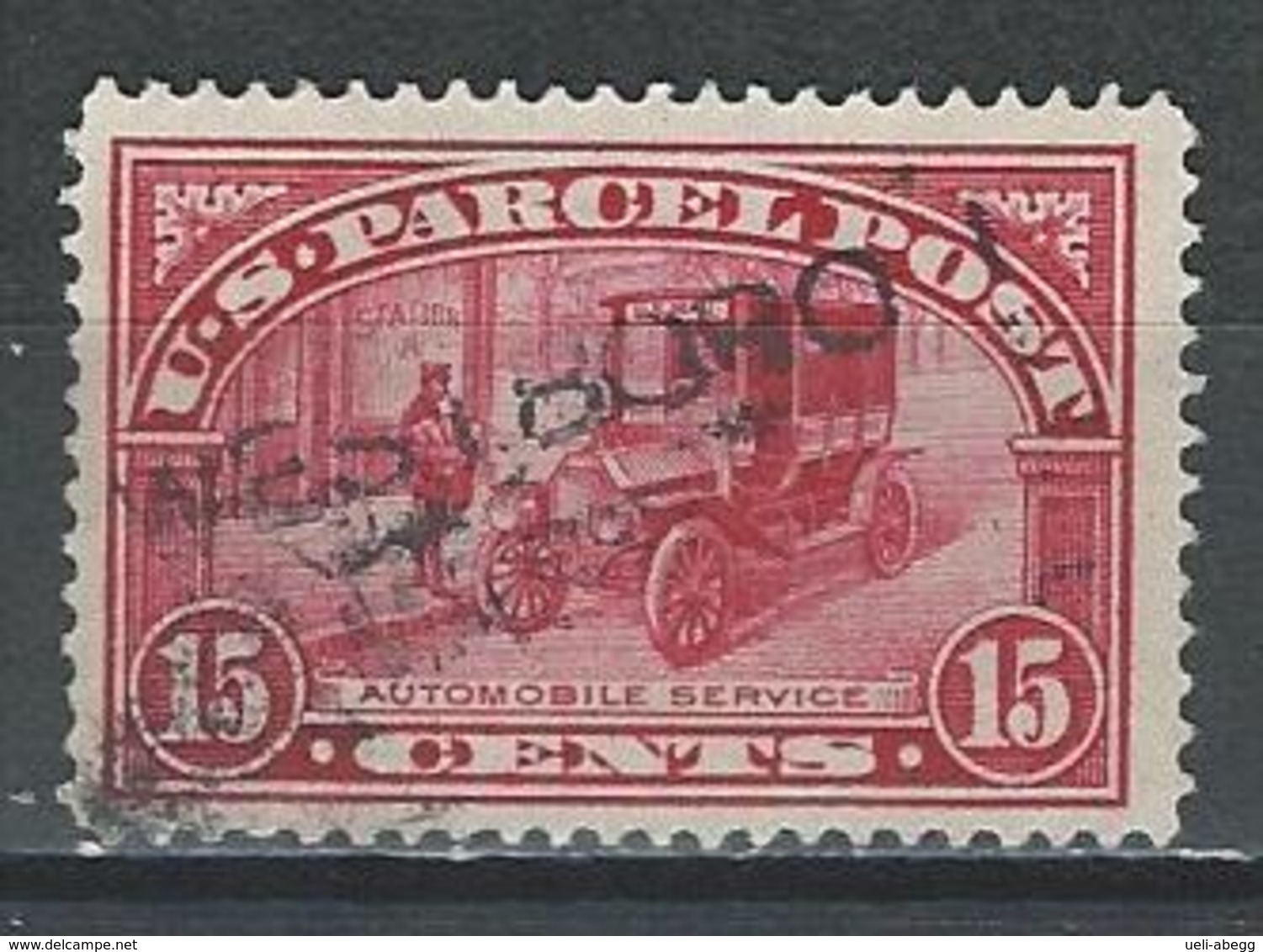 USA Sc Q7, Mi 7 O Used - Parcel Post & Special Handling