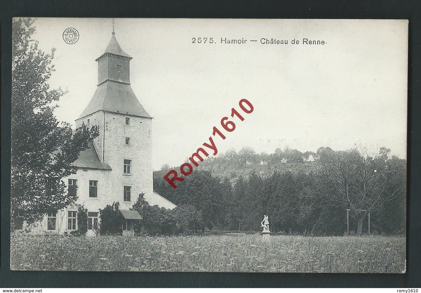 Hamoir - Château De Renne. Publicité Au Dos, Voir Scan - Hamoir