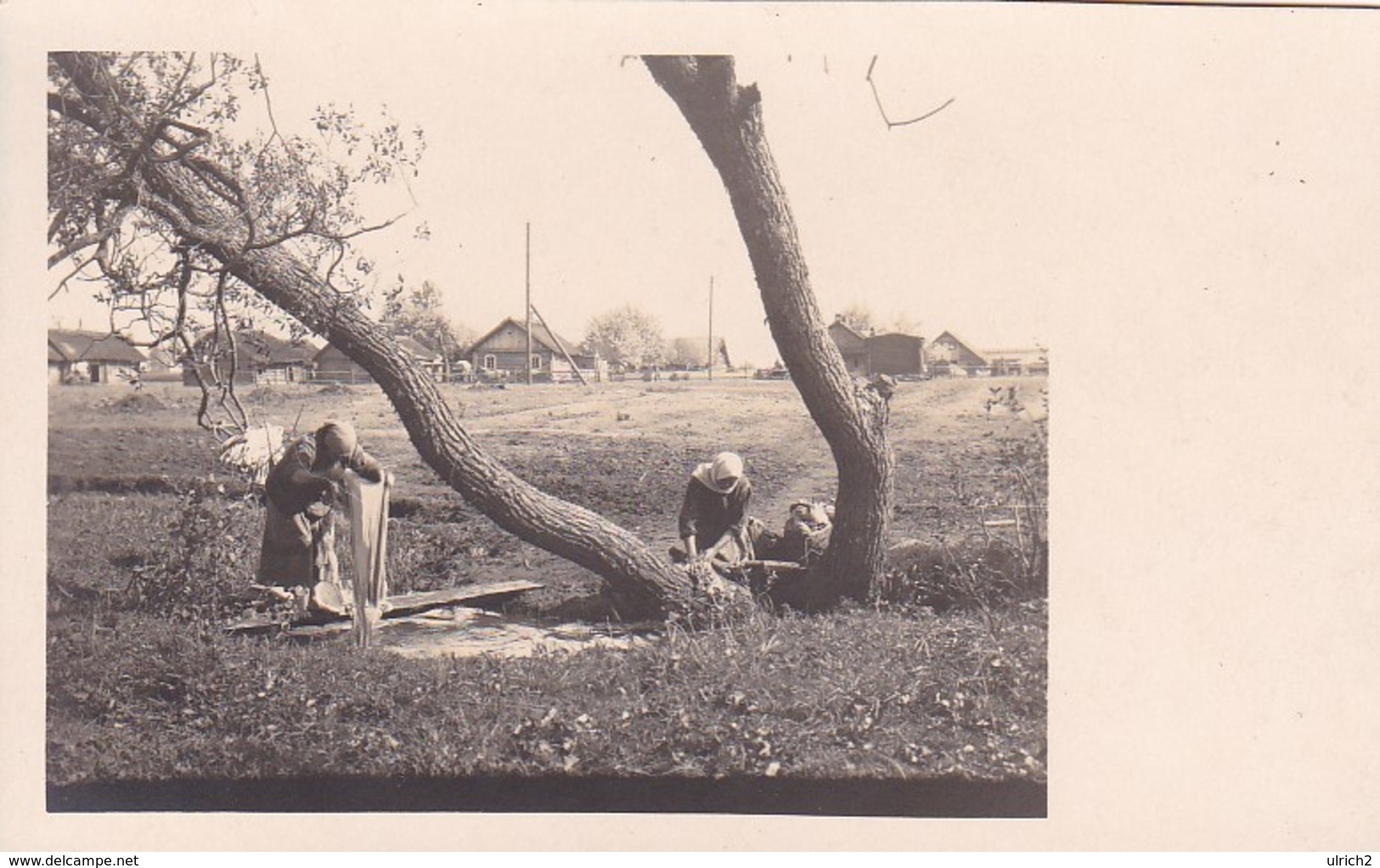 AK Foto Polen - Polnische Wäscherinnen Hinter Der Front - Ca. 1915 (41823) - Polen