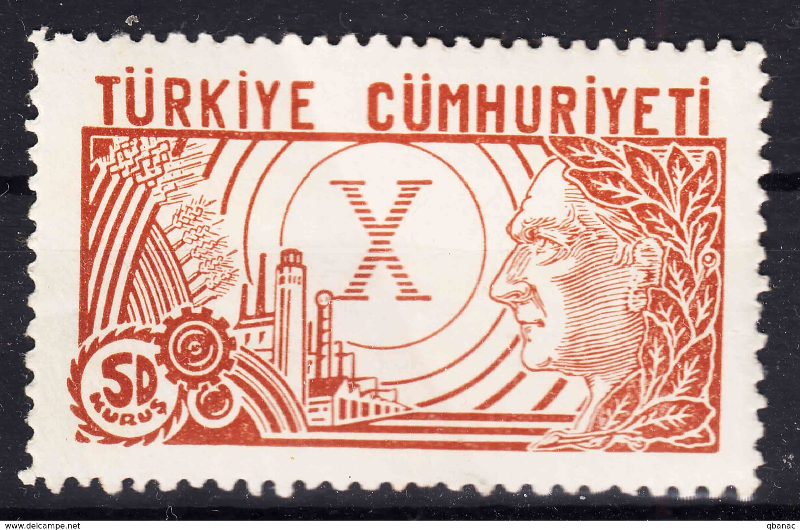 Turkey 1933 Mi#970 Mint Never Hinged - Ungebraucht