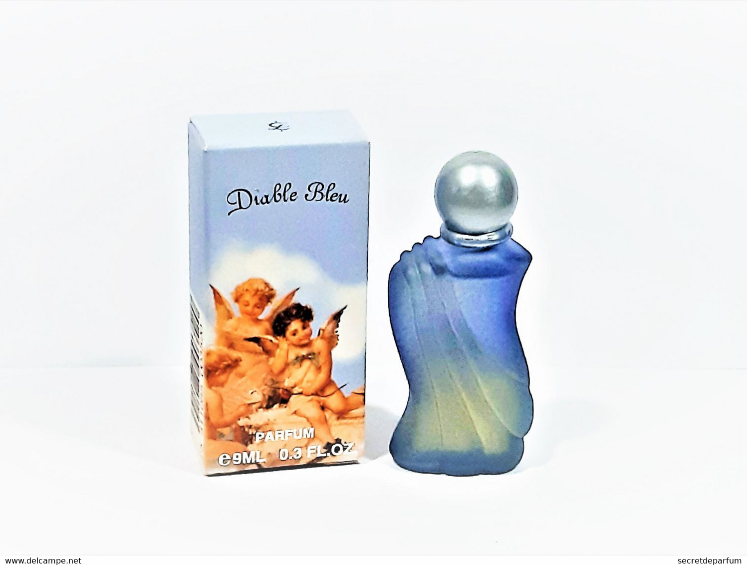 Miniatures De Parfum DIABLE BLEU De  LAMIS  Parfum  9 Ml  + Boite - Miniatures Womens' Fragrances (in Box)