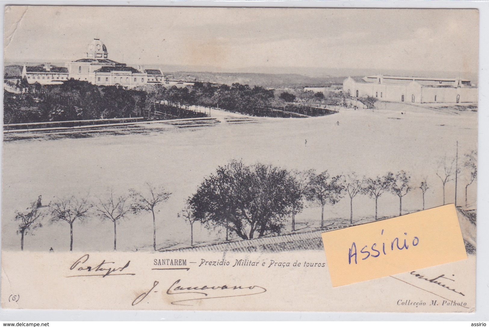 Portugal -Santarem  - Postal Circulado Em 17 -8 1904 - Santarem