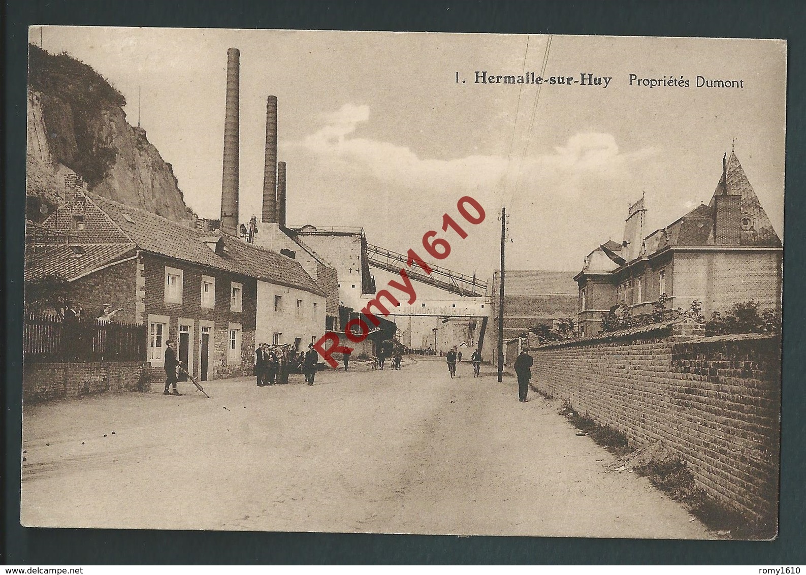 Hermalle-sur-Huy - Propriétés Dumont. Belle Carte Animée - Engis