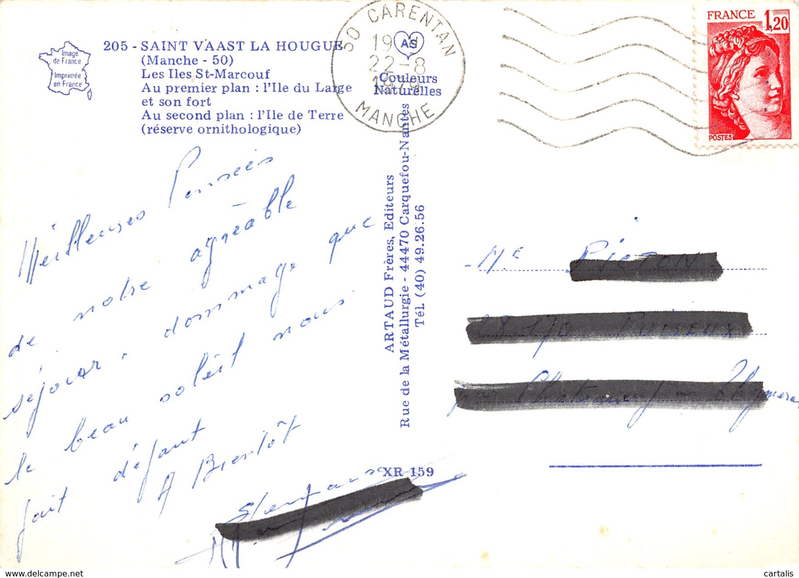 50-SAINT VAAST LA HOUGUE-N°3725-D/0317 - Saint Vaast La Hougue