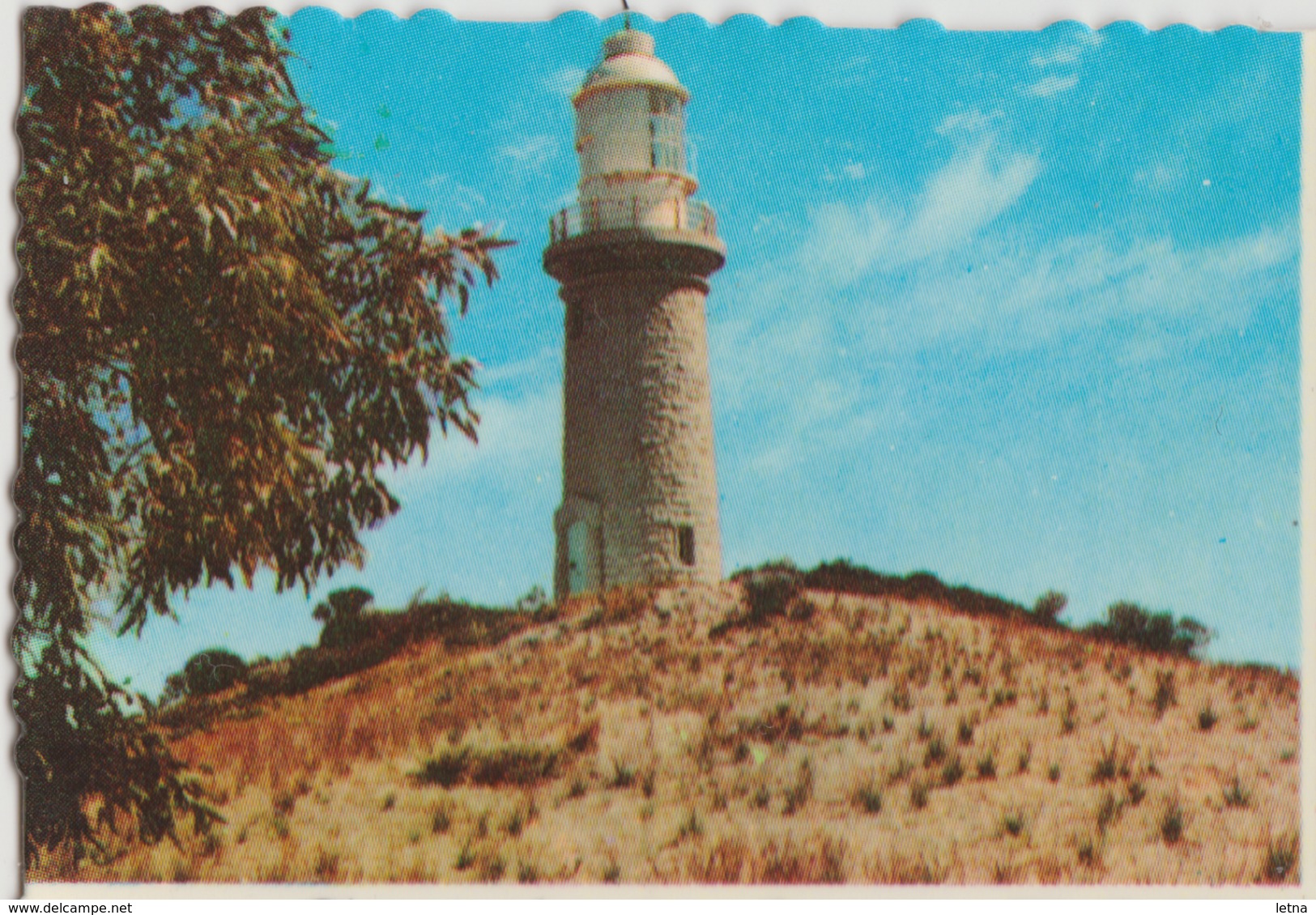 WESTERN AUSTRALIA WA Lighthouse ROTTNEST ISLAND Murray Views W30C Postcard C1970 - Other & Unclassified