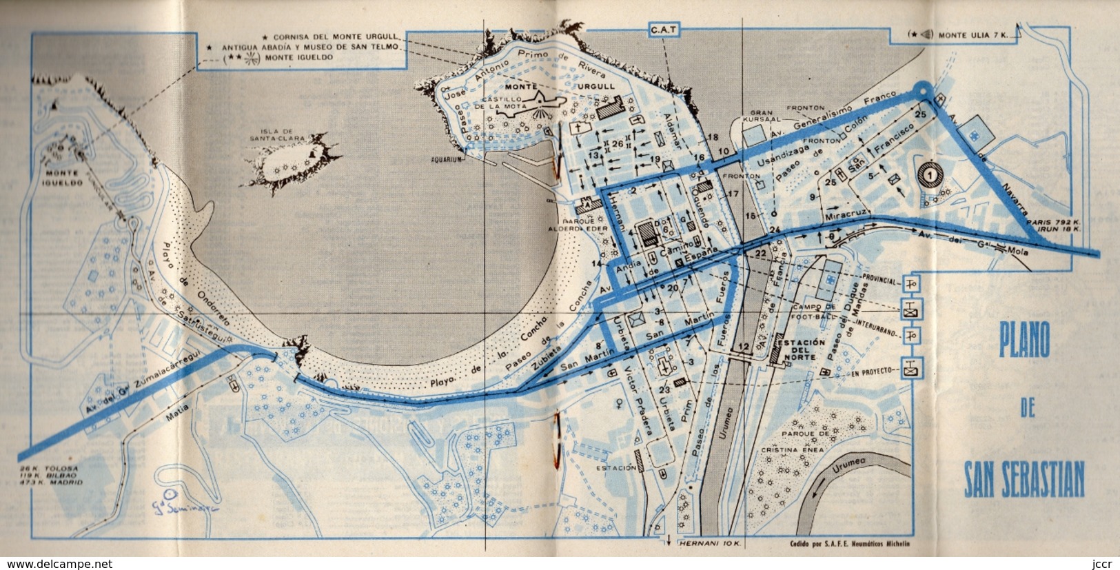 San Sebastian - Guide Illustré Ancien En Espagnol - Praktisch