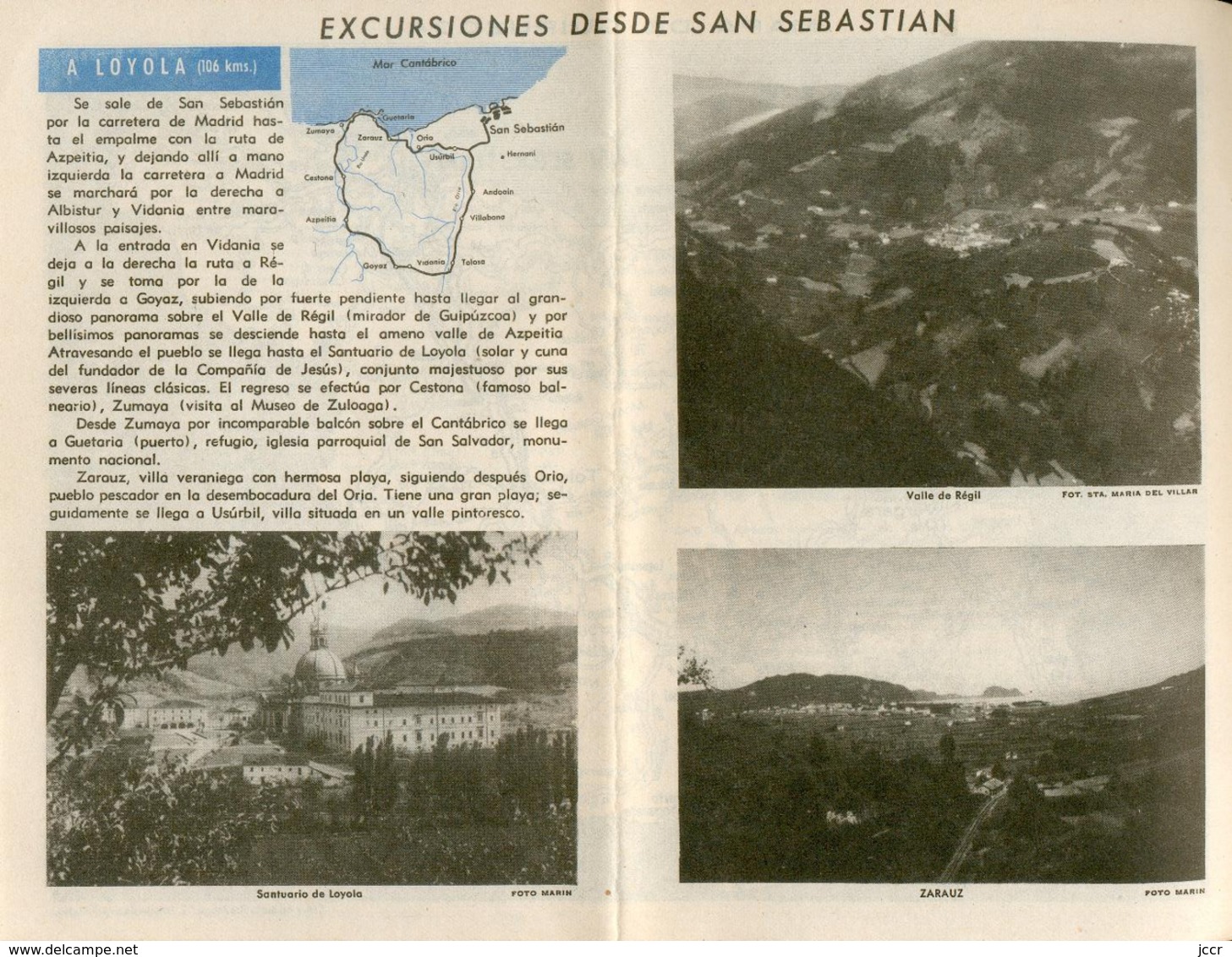 San Sebastian - Guide illustré ancien en espagnol