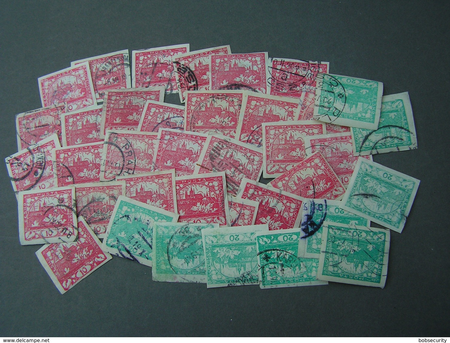 CSR Hradschin Lot - Used Stamps