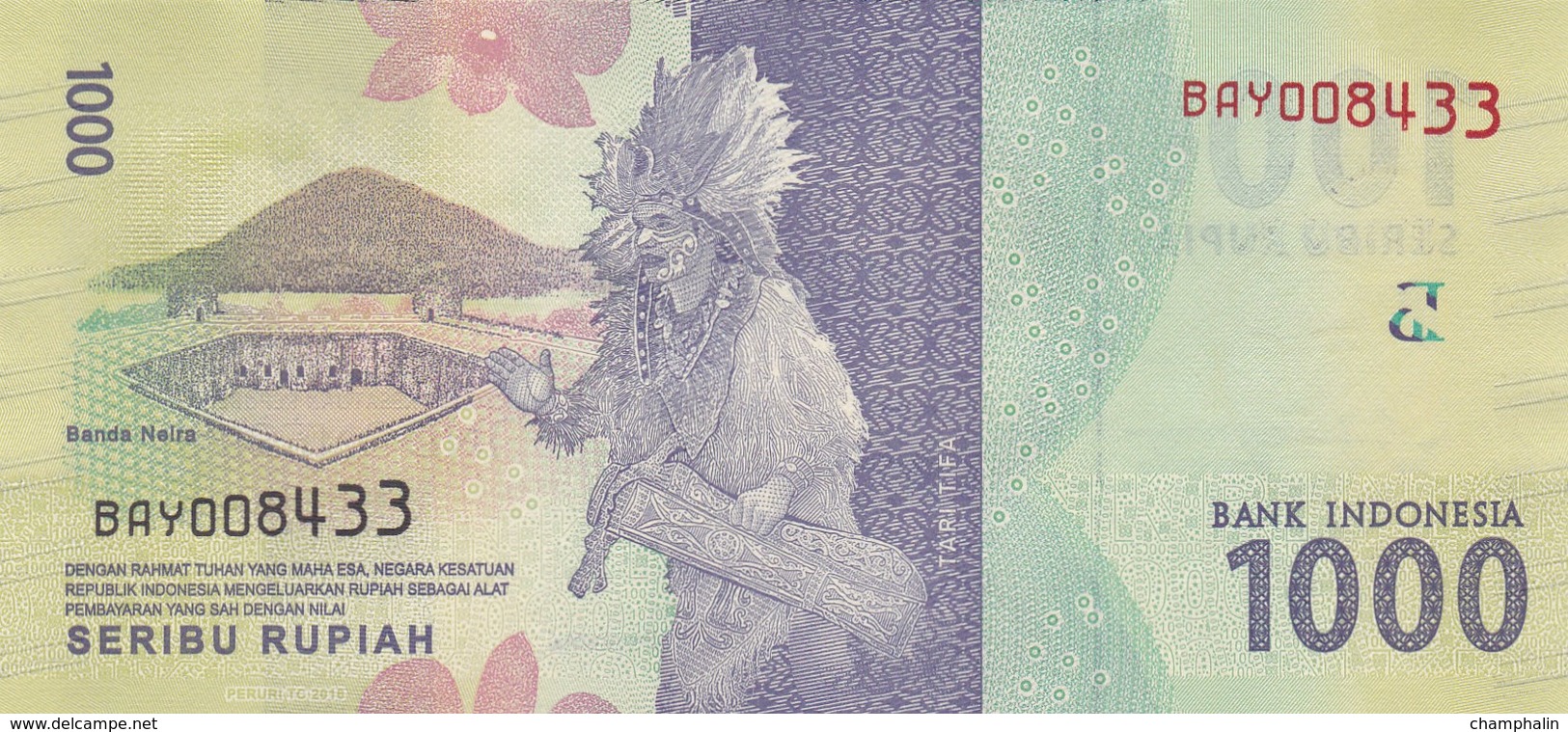 Indonésie - Billet De 1000 Rupiah - Tjut Meutia - 2016 - Neuf - Indonesien