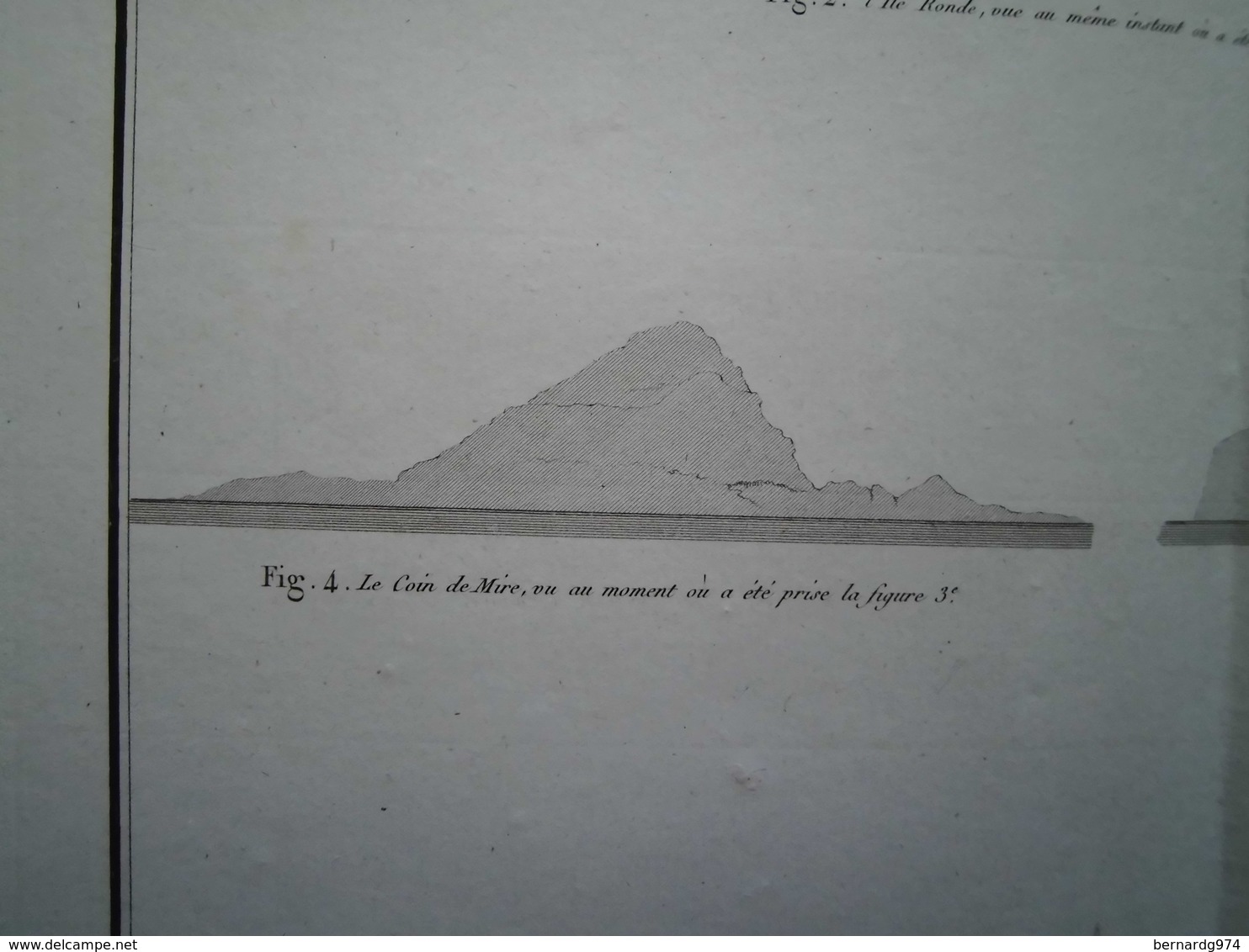 Ile Maurice Mauritius :  "Vue Des Ilots Situés Au Nord De L'Ile De France".Rare Eau-forte De 1804 Par Bory De St Vincent - Historical Documents