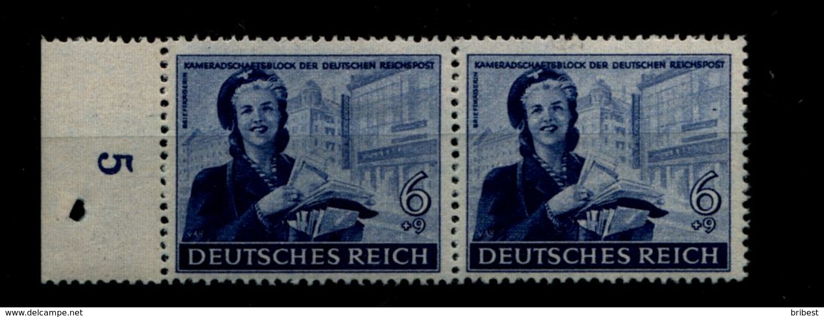 DEUTSCHES REICH 1944 Nr 888VII Sauber Postfrisch ME 80.- (94158) - Sonstige & Ohne Zuordnung