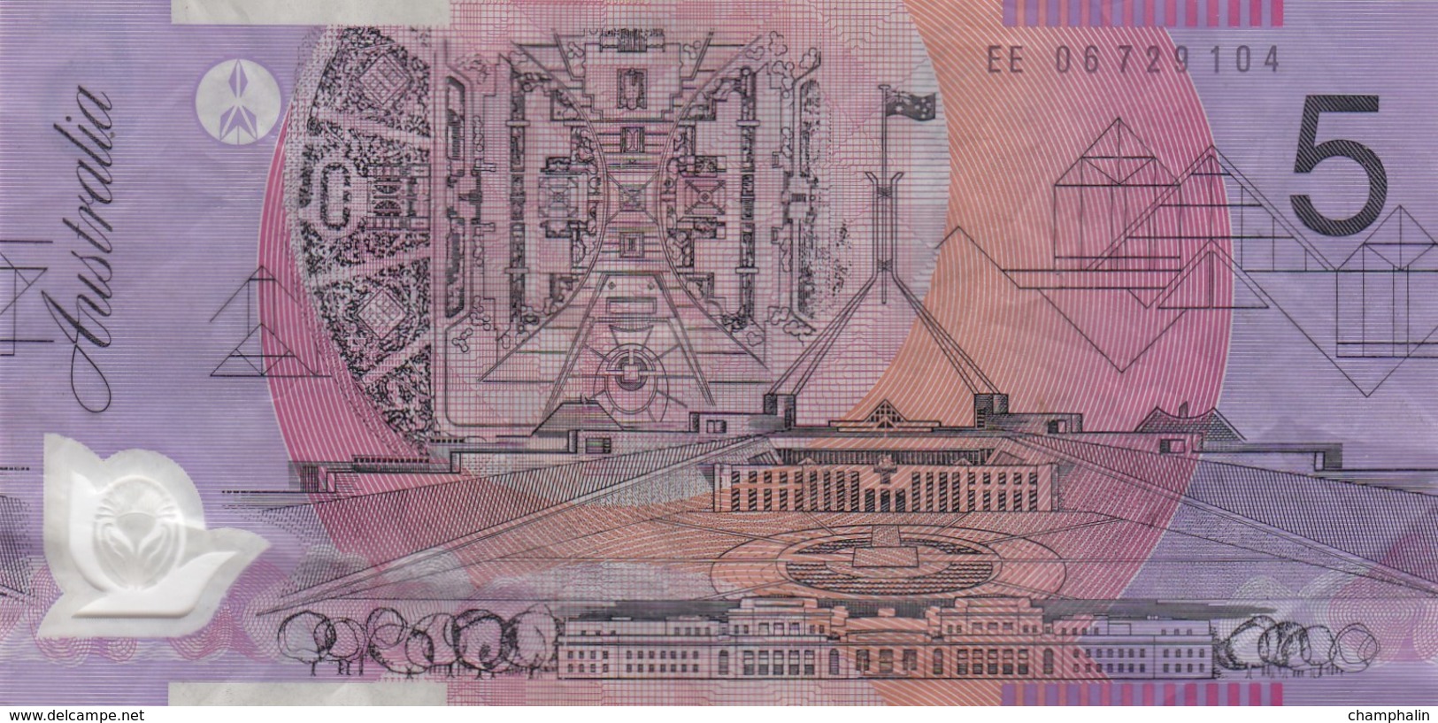 Australie - Billet De 5 Dollars - Elizabeth II - Polymère - 2005-... (kunststoffgeldscheine)