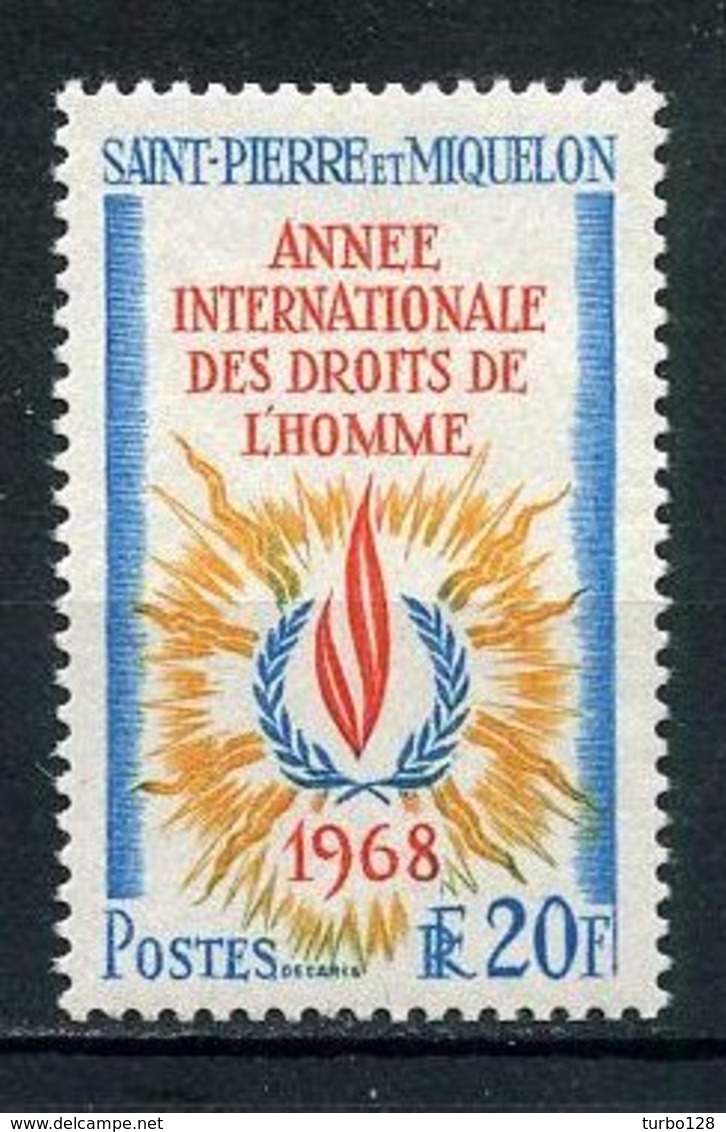 SPM MIQUELON  1968 N° 384 ** Neuf MNH Superbe C 13 € Droits De L' Homme - Neufs