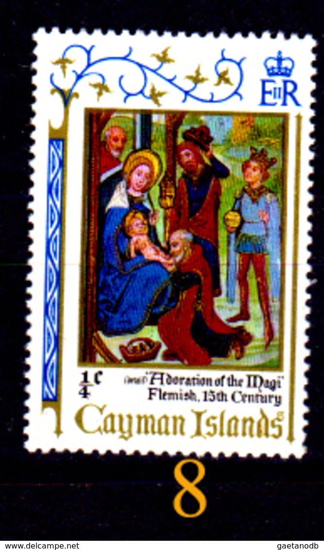 Cayman-057 - Emissione 1965-2001 (++/+/sg/o) MNH/LH/NG - UNO SOLO, a scelta - Senza difetti occulti.