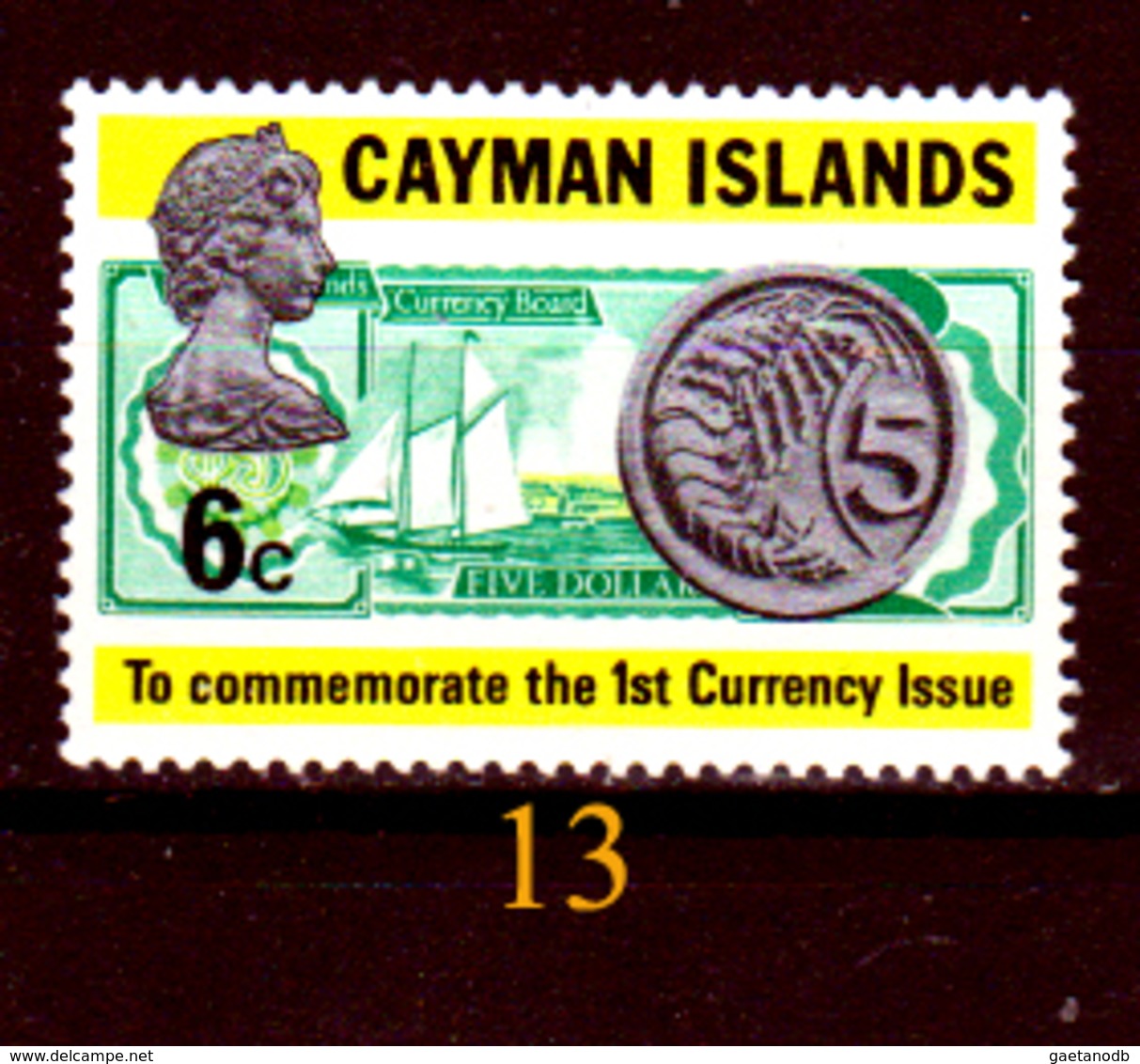 Cayman-057 - Emissione 1965-2001 (++/+/sg/o) MNH/LH/NG - UNO SOLO, a scelta - Senza difetti occulti.