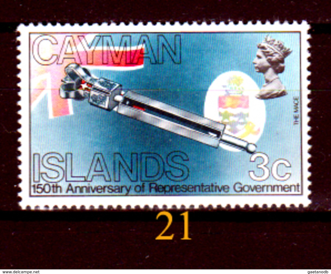 Cayman-057 - Emissione 1965-2001 (++/+/sg/o) MNH/LH/NG - UNO SOLO, a scelta - Senza difetti occulti.