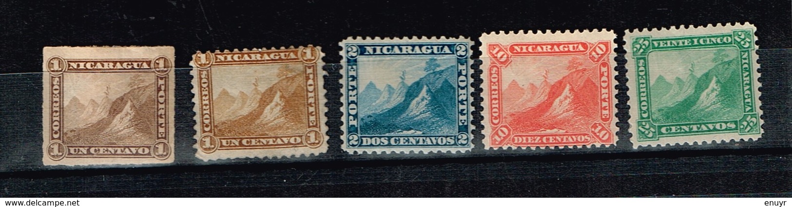 Lot Nicaragua à Identifier - Collections (without Album)