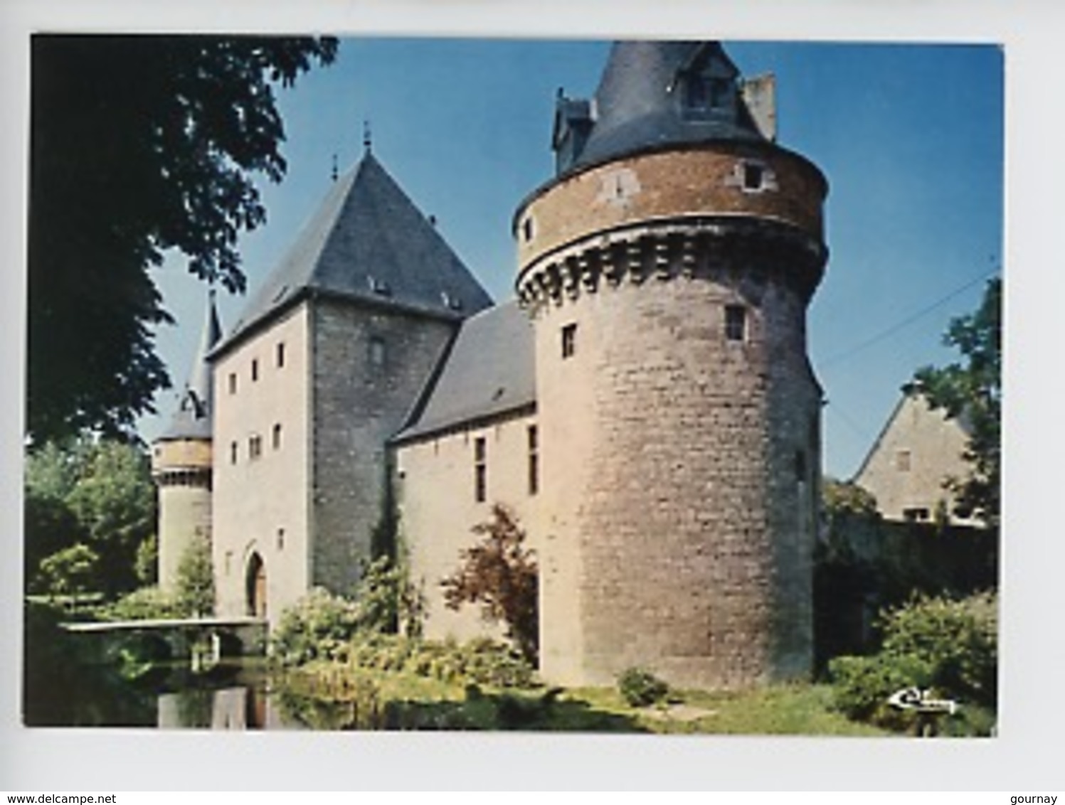 Belgique : Solre Sur Sambre - Château Féodal XIIè S. - La Tour De L'entrée (cp Vierge N°6550) - Erquelinnes