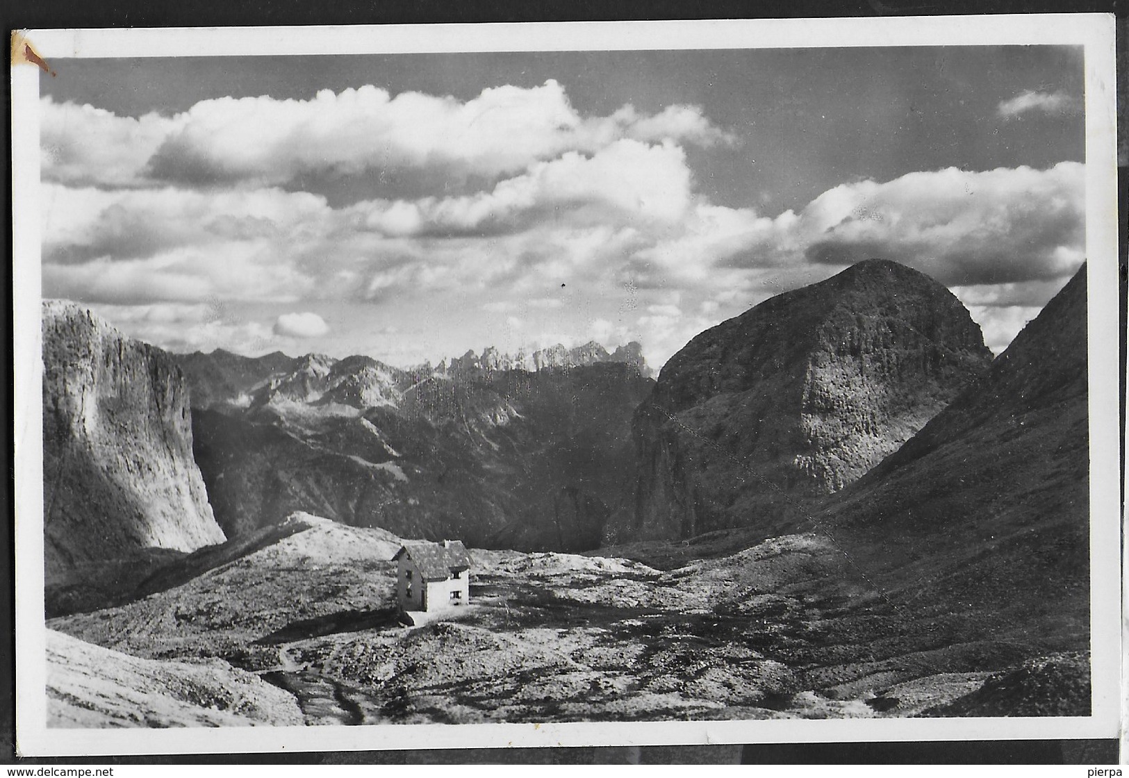 DOLOMITI - GRUPPO DEL CATINACCIO - RIFUGIO ANTERMOIA - FORMATO PICCOLO - EDIZ. HERMES 1950 VIAGGIATA 1958 - Alpinismo