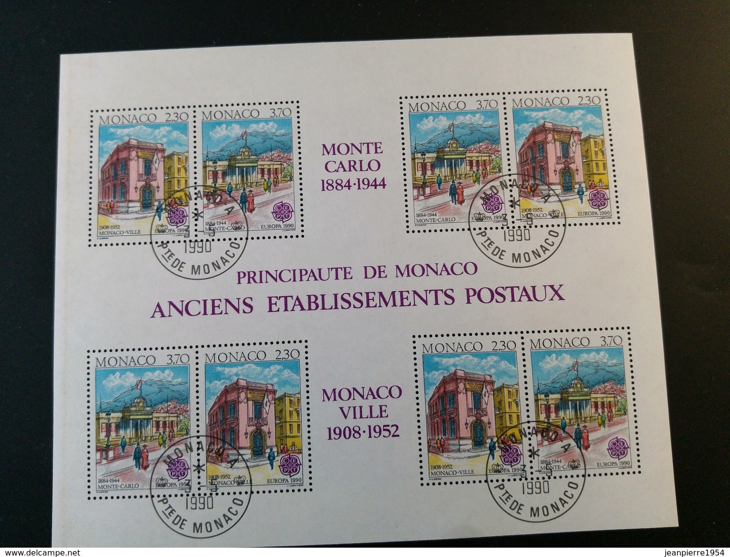 Timbres Monaco Neufxxx Oblitere - Collections (with Albums)