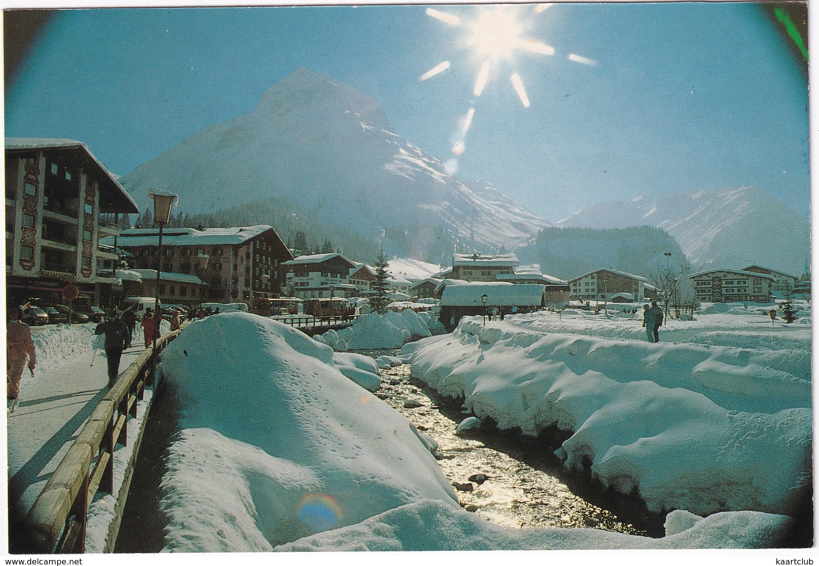 Lech 1450 M, Am Arlberg Gegen Ormeshorn, 2560 M   - (Vorarlberg) - Lech