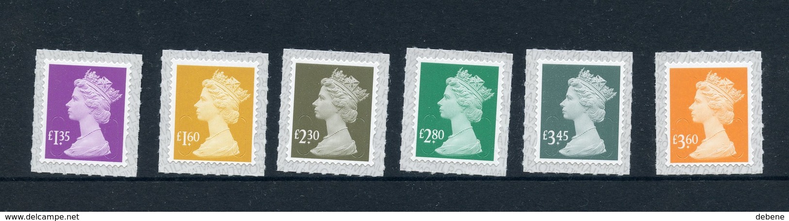 Great Britain 2019 - Tariff Machin Definitives 2019 Stamp Set Mnh - Unused Stamps