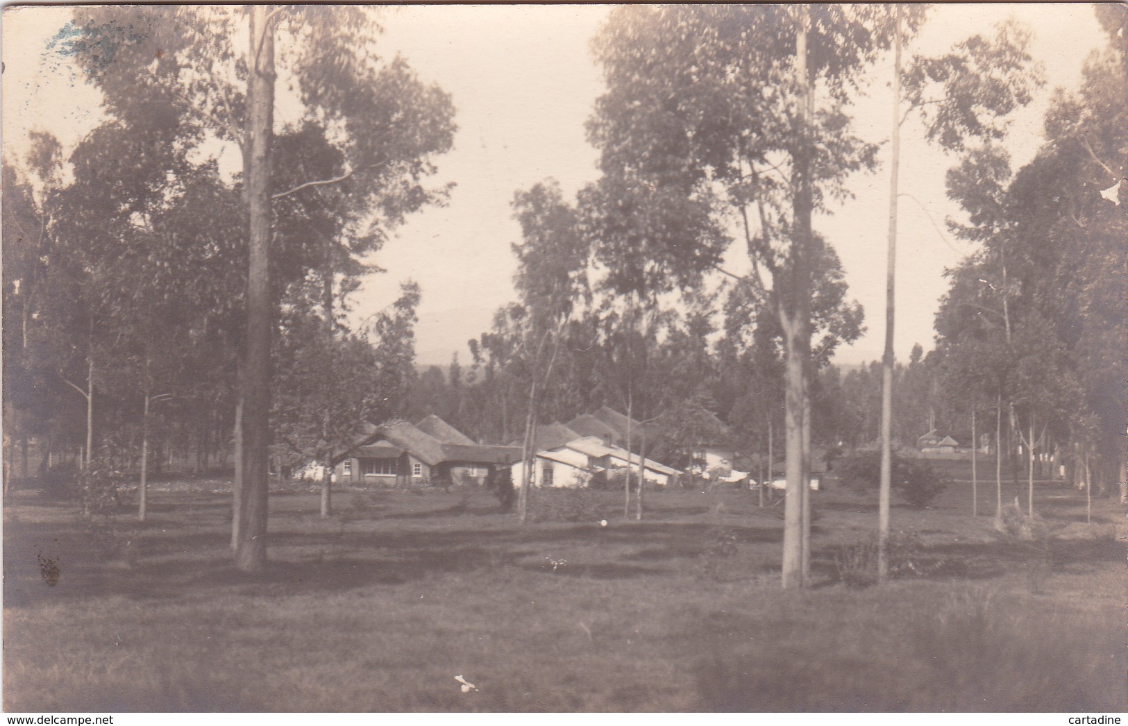 CPA Ethiopie - Addis Abeba - Carte Photo - 1927 - Ethiopie