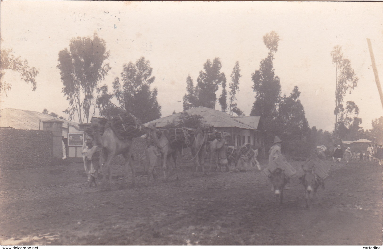 CPA Ethiopie - Addis Abeba - Carte Photo - 1927 - Ethiopie