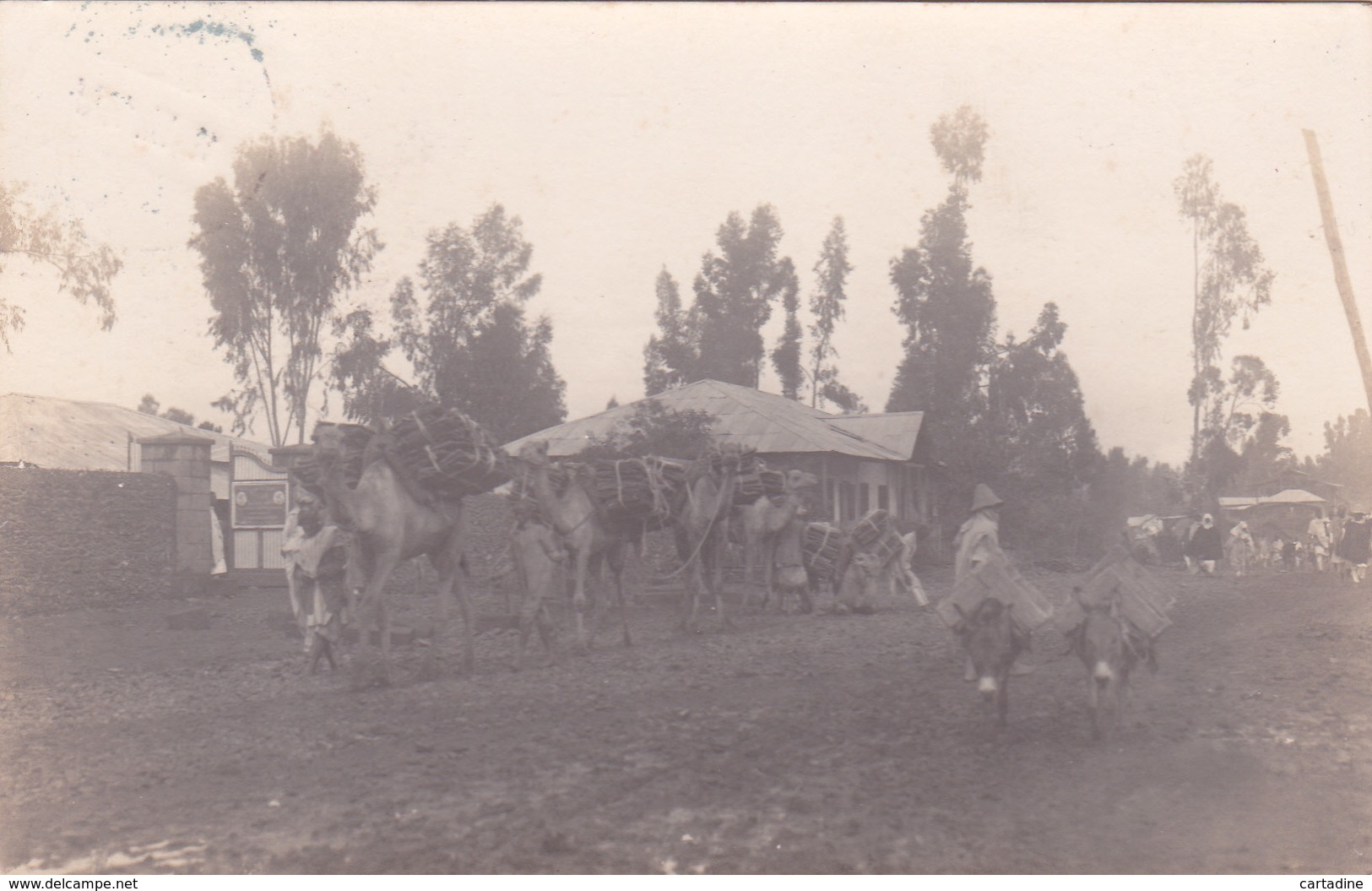 CPA Ethiopie - Addis Abeba - Carte Photo - 1927 - Ethiopie