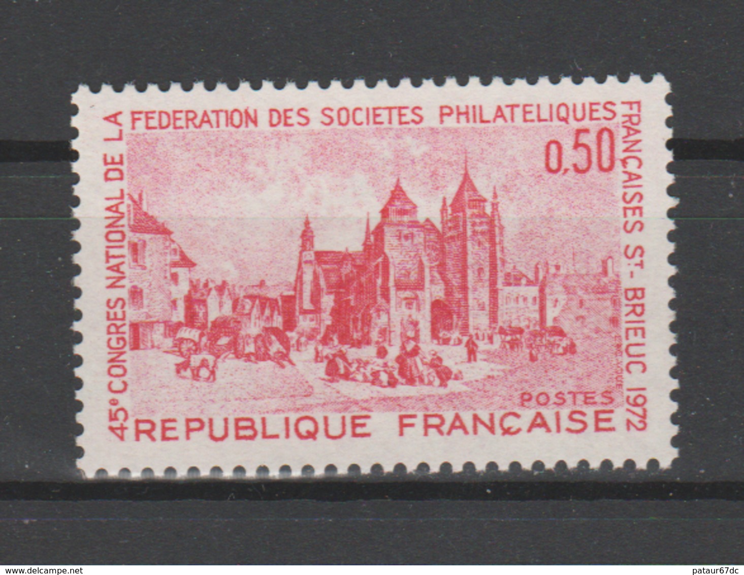 FRANCE / 1972 / Y&T N° 1718 ** : Saint Brieuc - Gomme D'origine Intacte - Neufs