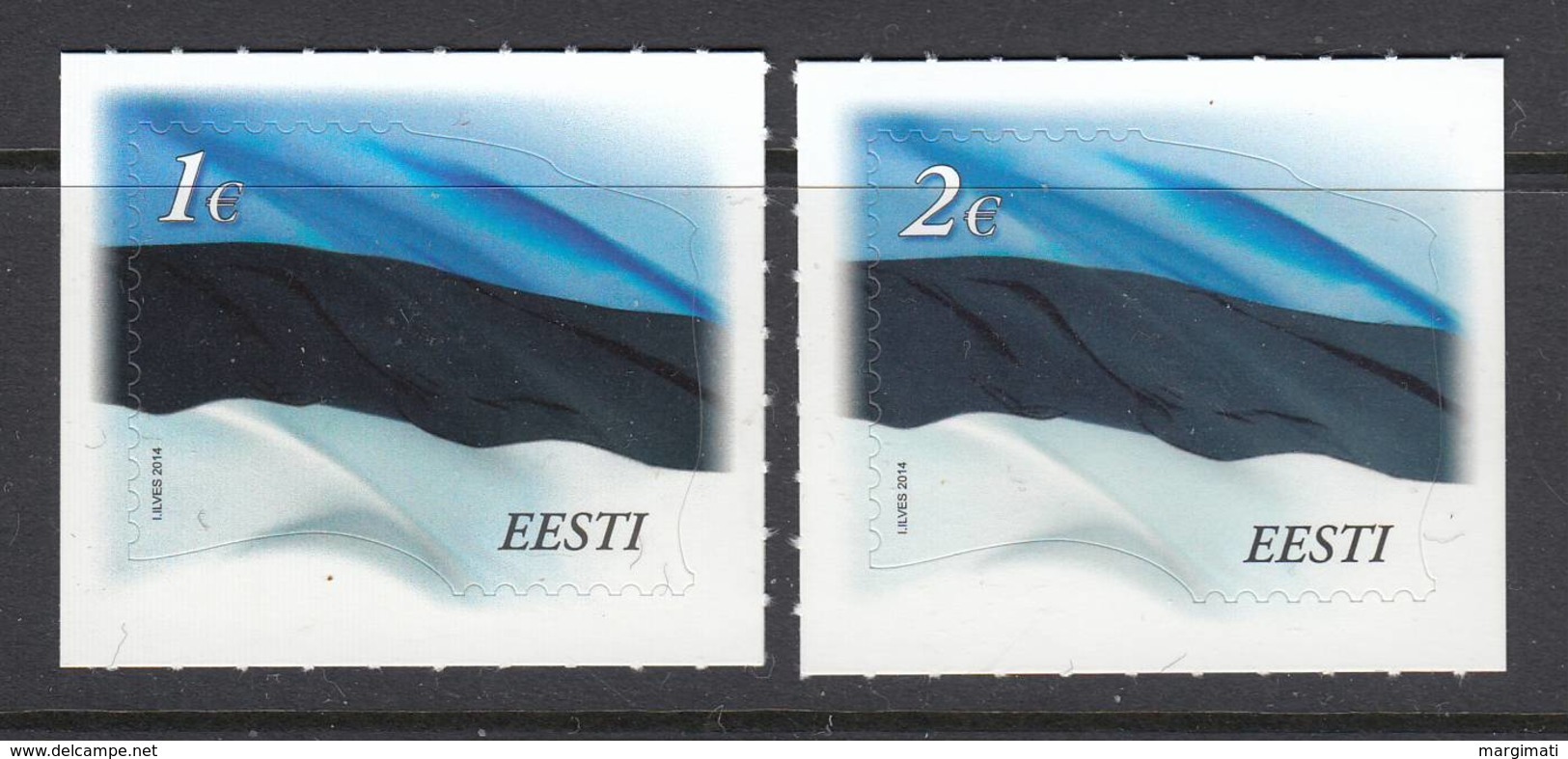 Estland 2014. Fahne. 2 W. MNH. - Estonia