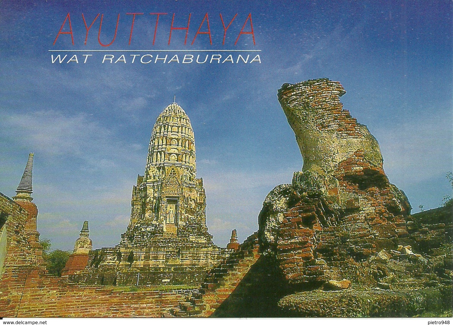Ayutthaya (Thailand) Wat Ratchaburana, World Of Heritage - Thailand