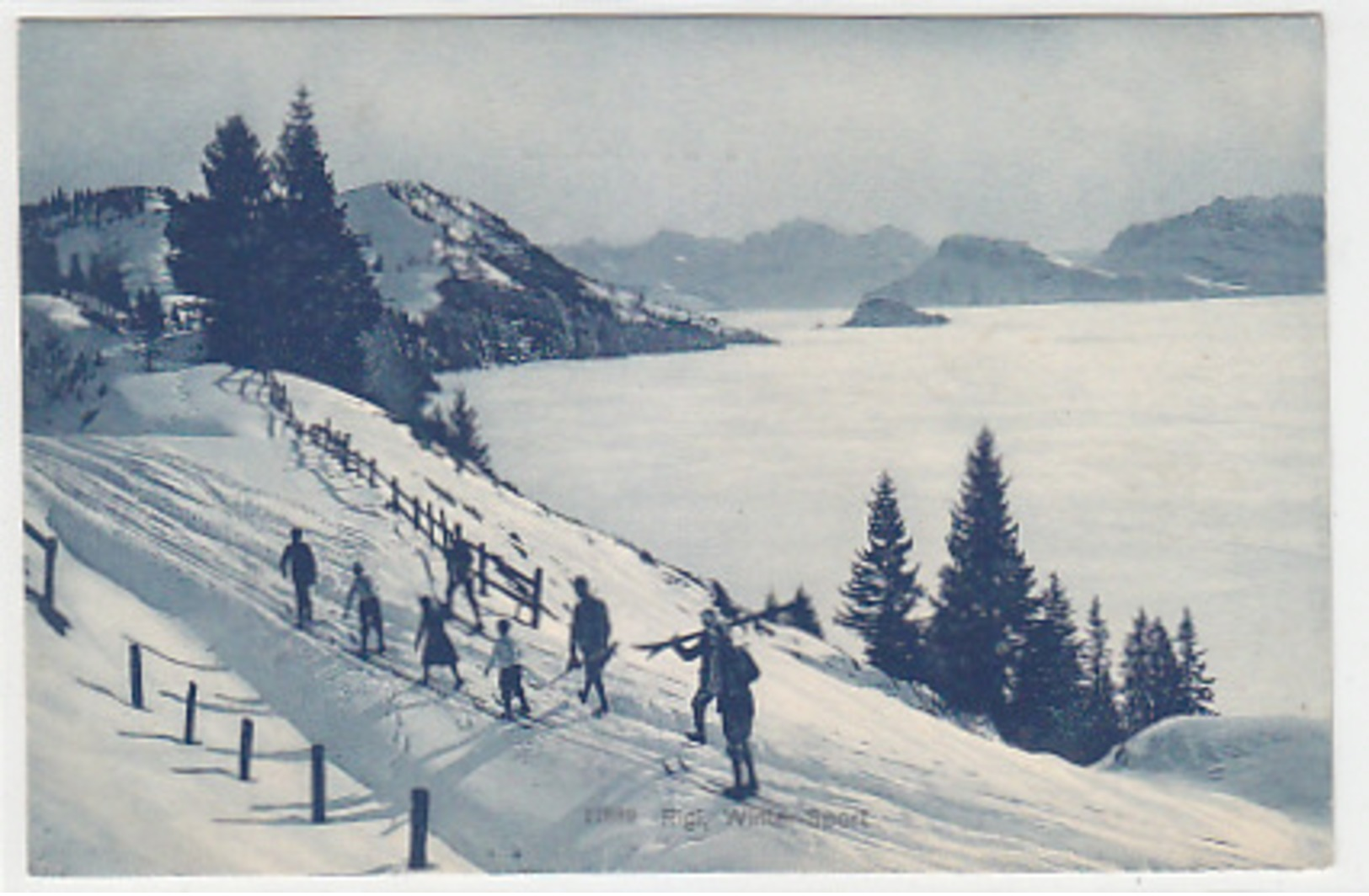 Rigi - Skilanglauf - 1907     (P-171-70821) - Altri & Non Classificati