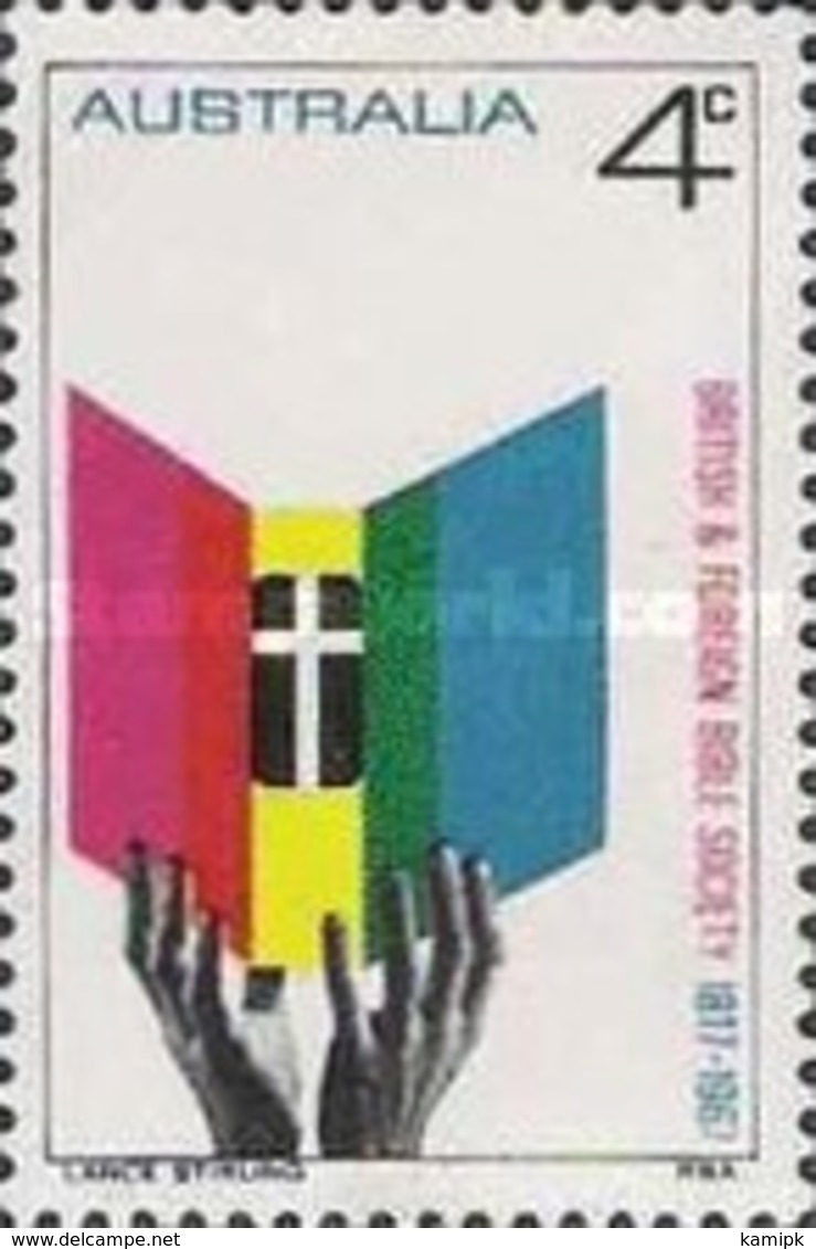 USED STAMPS Australia - The 150th Anniversary Of The Bible Socie  -1967 - Used Stamps