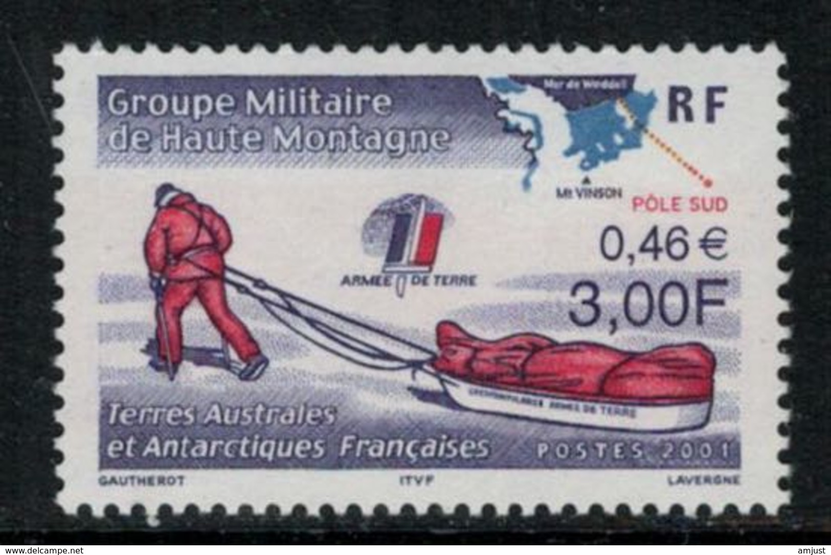 T.A.A.F. // 2001 //  No.294 Y&T Neuf** Armée De Terre - Neufs