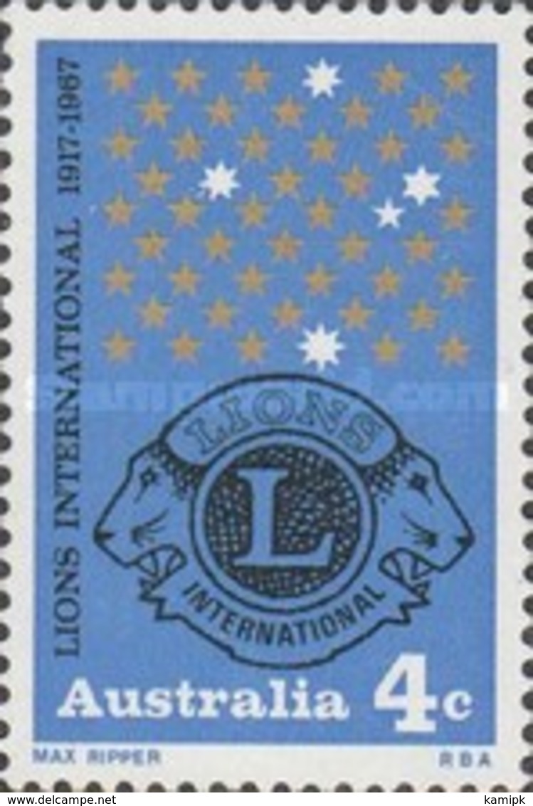 USED STAMPS Australia - The 50th Anniversary Of The Lions Intern...	  -1967 - Used Stamps