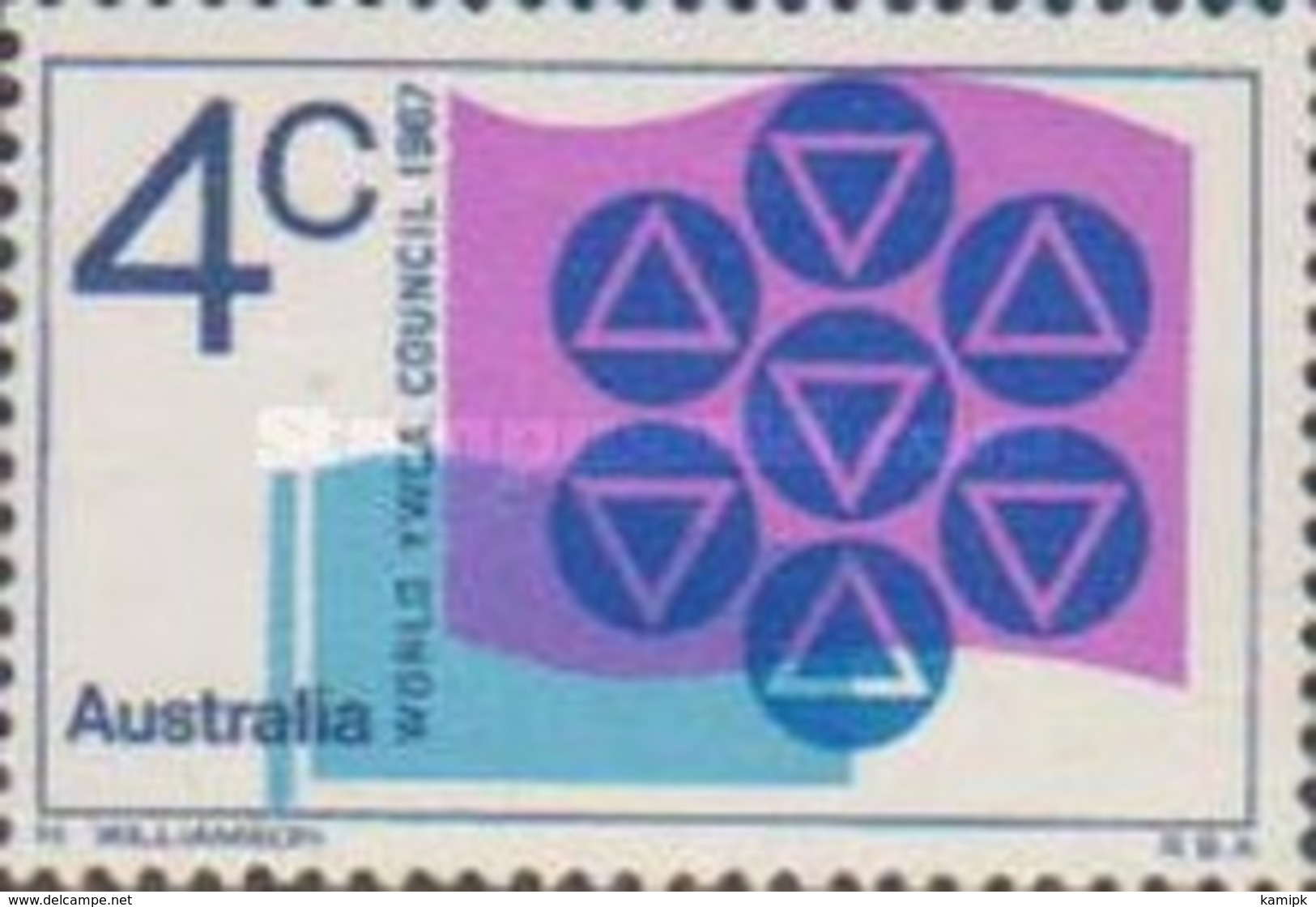 USED STAMPS Australia - Meeting Of Young Women`s Christian Assoc -1967 - Used Stamps