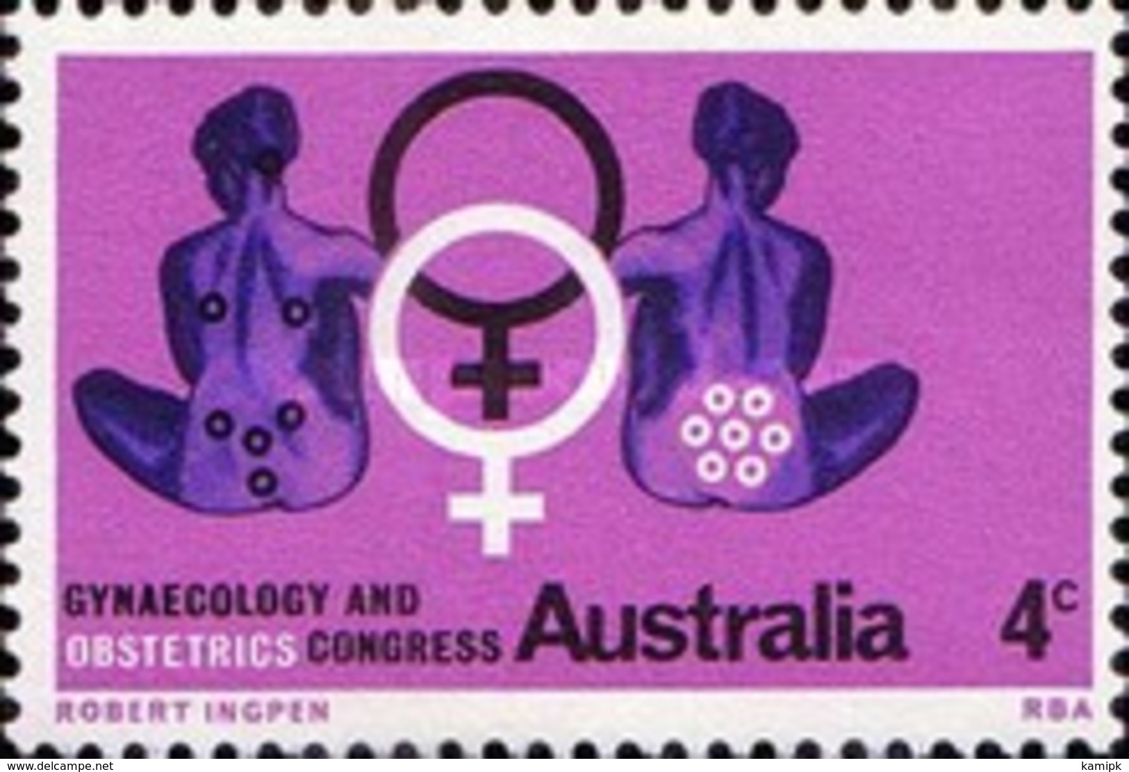 USED STAMPS Australia - World Congress For Gynecology And Obstet -1967 - Used Stamps