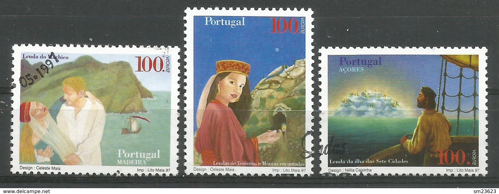 Portugal / Acores / Madeira  1997 ,  EUROPA CEPT Sagen Und Legenden - Gestempelt / Fine Used / (o) - 1997