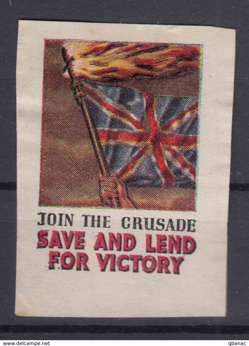 Great Britain, War Vignette, Cinderella - Autres & Non Classés