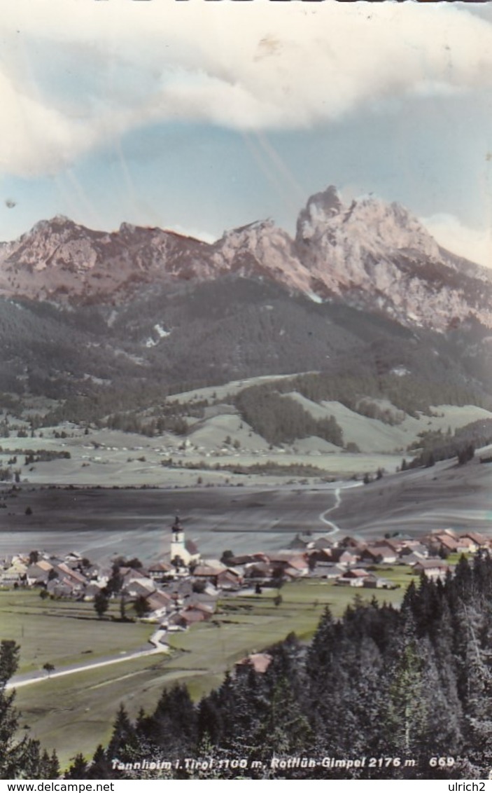 AK Tannheim I. Tirol - Rotflüh-Gimpel (41844) - Tannheim