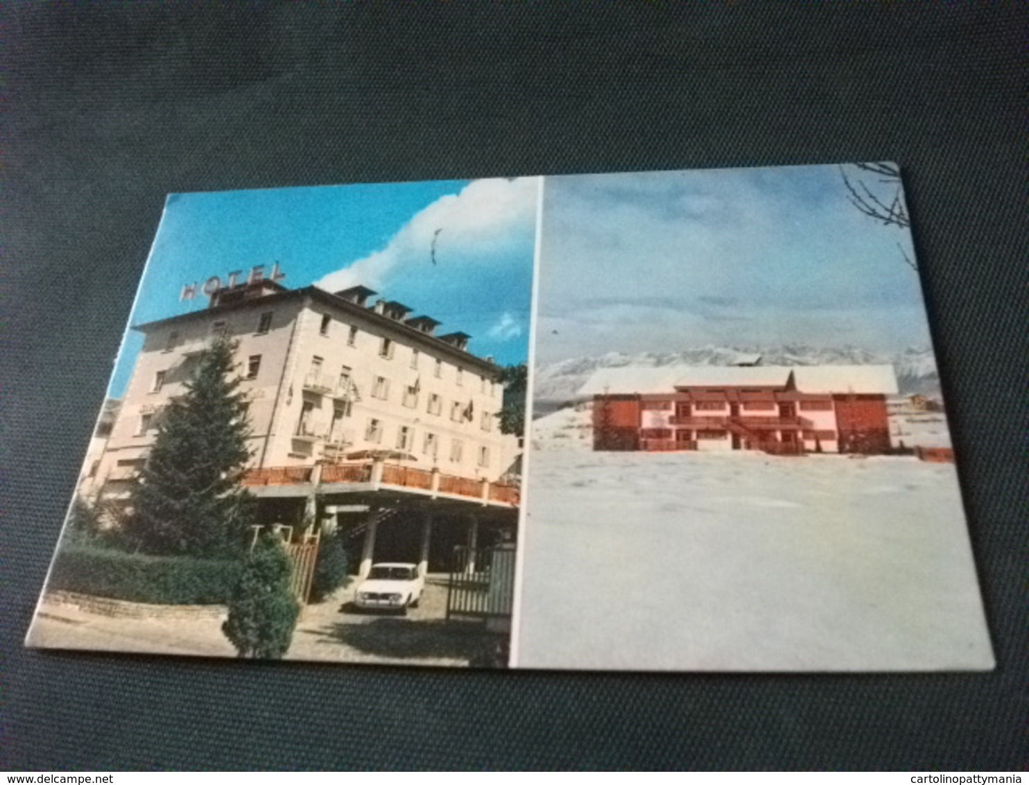 STORIA POSTALE  FRANCOBOLLO PETRARCA ITALIA ALBERGO NAZIONALE MIOLA DI PINE' TRENTO AUTO CAR - Alberghi & Ristoranti