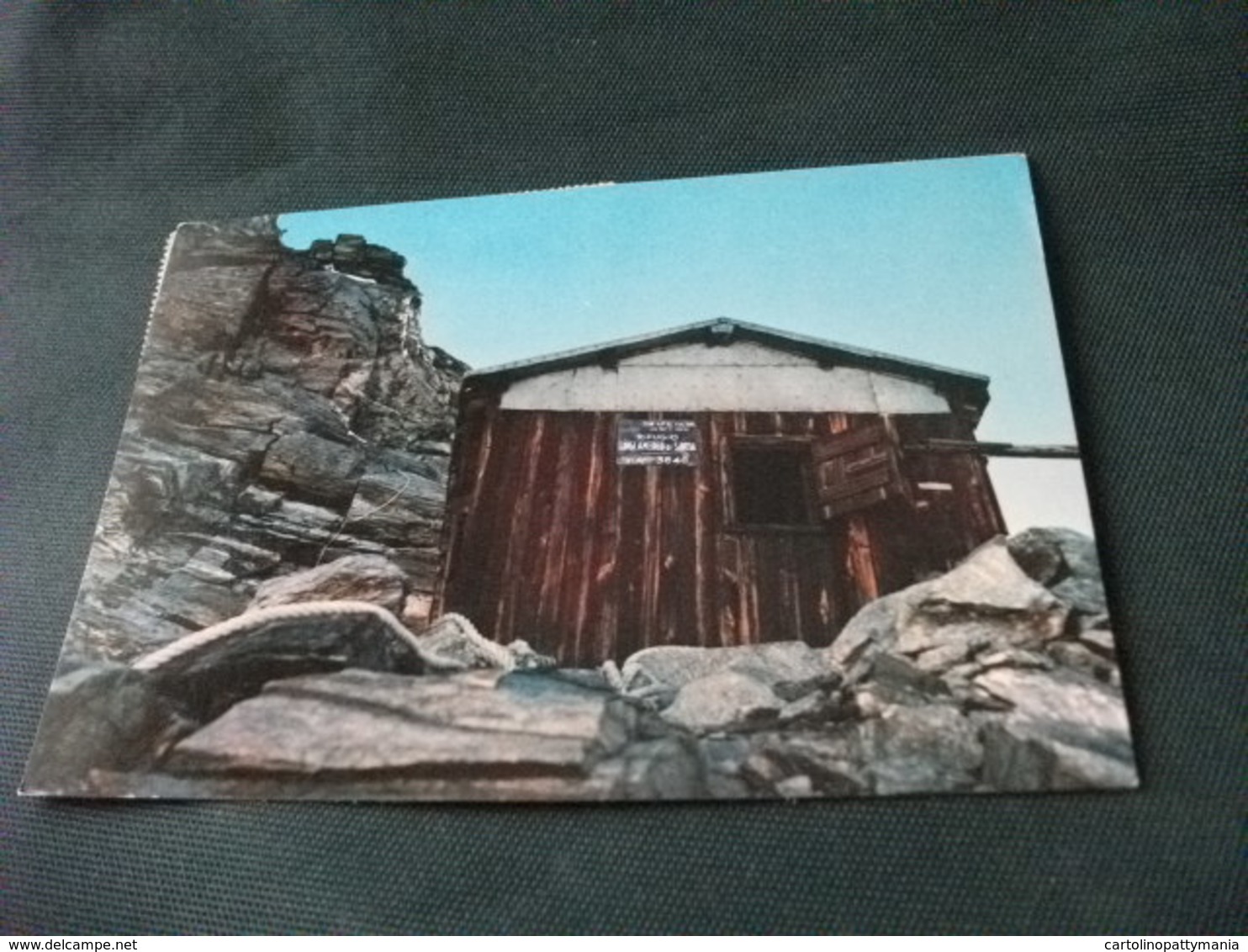 STORIA POSTALE  FRANCOBOLLO AEREO  ITALIA RIFUGIO CAPANNA LUIGI AMEDEO DI SAVOIA MONTE CERVINO VALLE D'AOSTA - Alberghi & Ristoranti