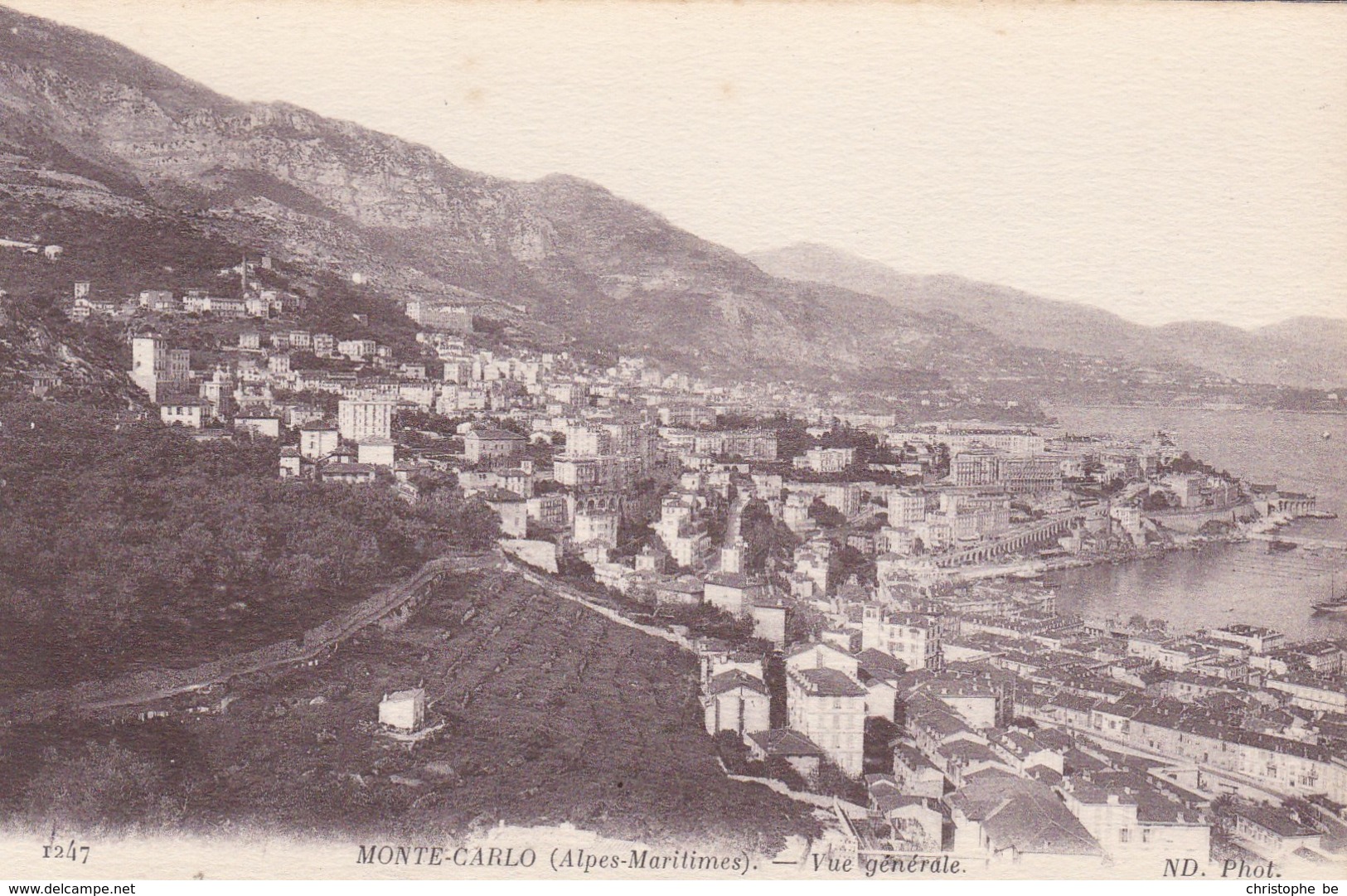 Monaco, Monte Carlo, Vue Générale (pk60674) - Monte-Carlo