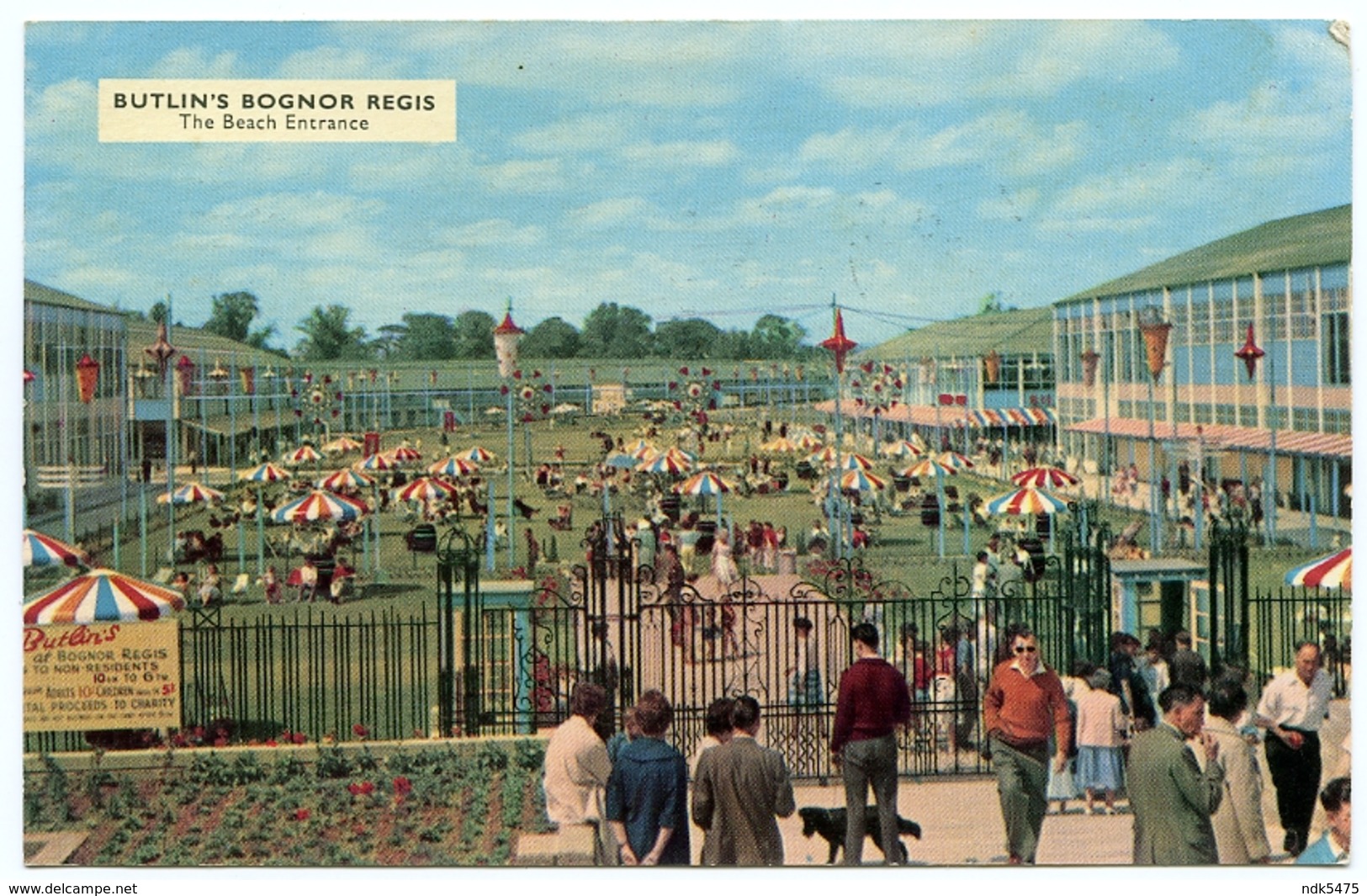 BUTLIN'S BOGNOR REGIS : THE BEACH ENTRANCE - Bognor Regis