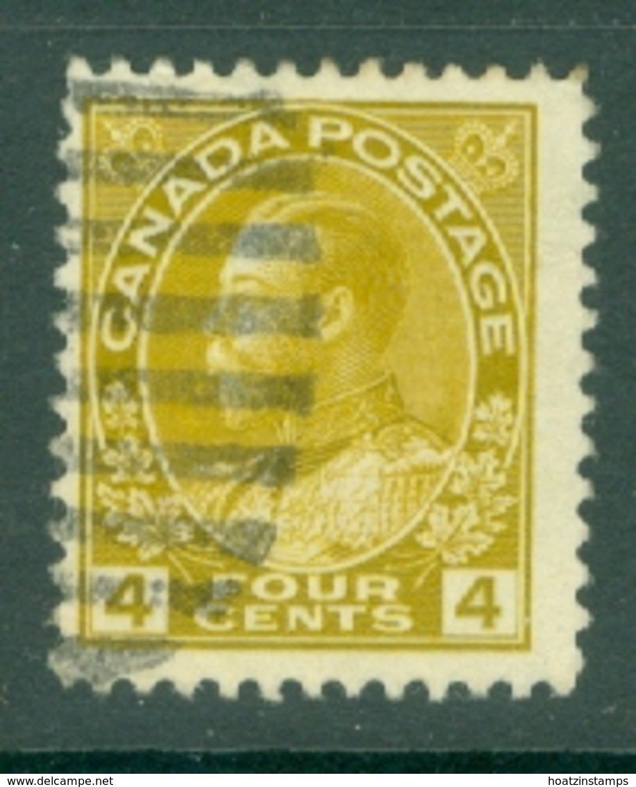 Canada: 1922/31   KGV   SG249    4c   Olive-yellow   Used - Used Stamps