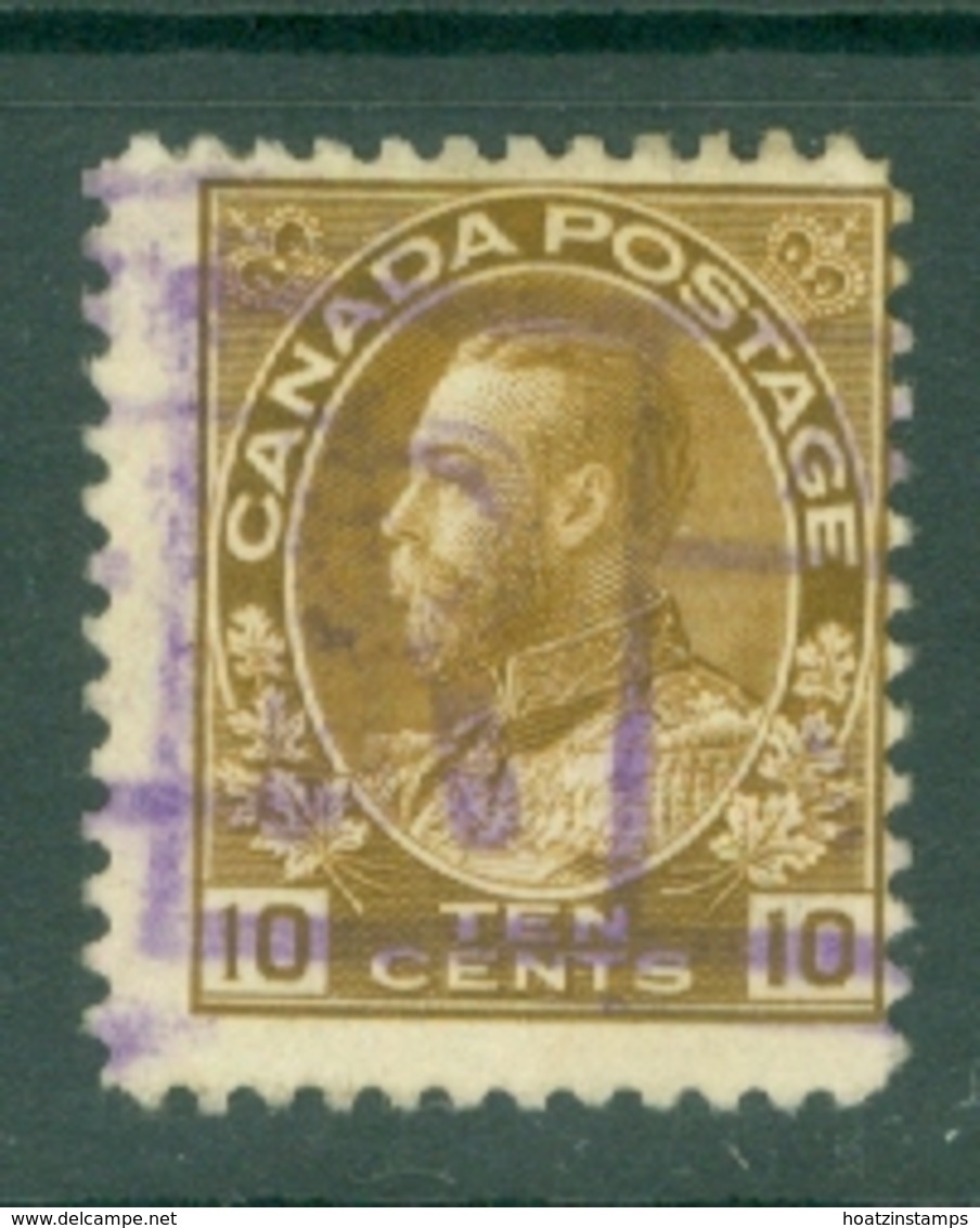 Canada: 1922/31   KGV   SG254    10c   Bistre-brown  Used - Used Stamps