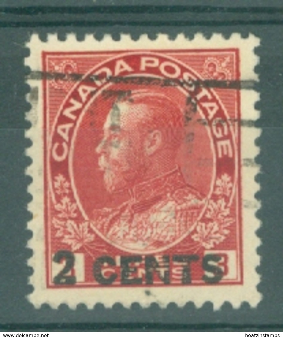 Canada: 1926   KGV - Surcharge   SG264    2c On 3c        Used - Used Stamps